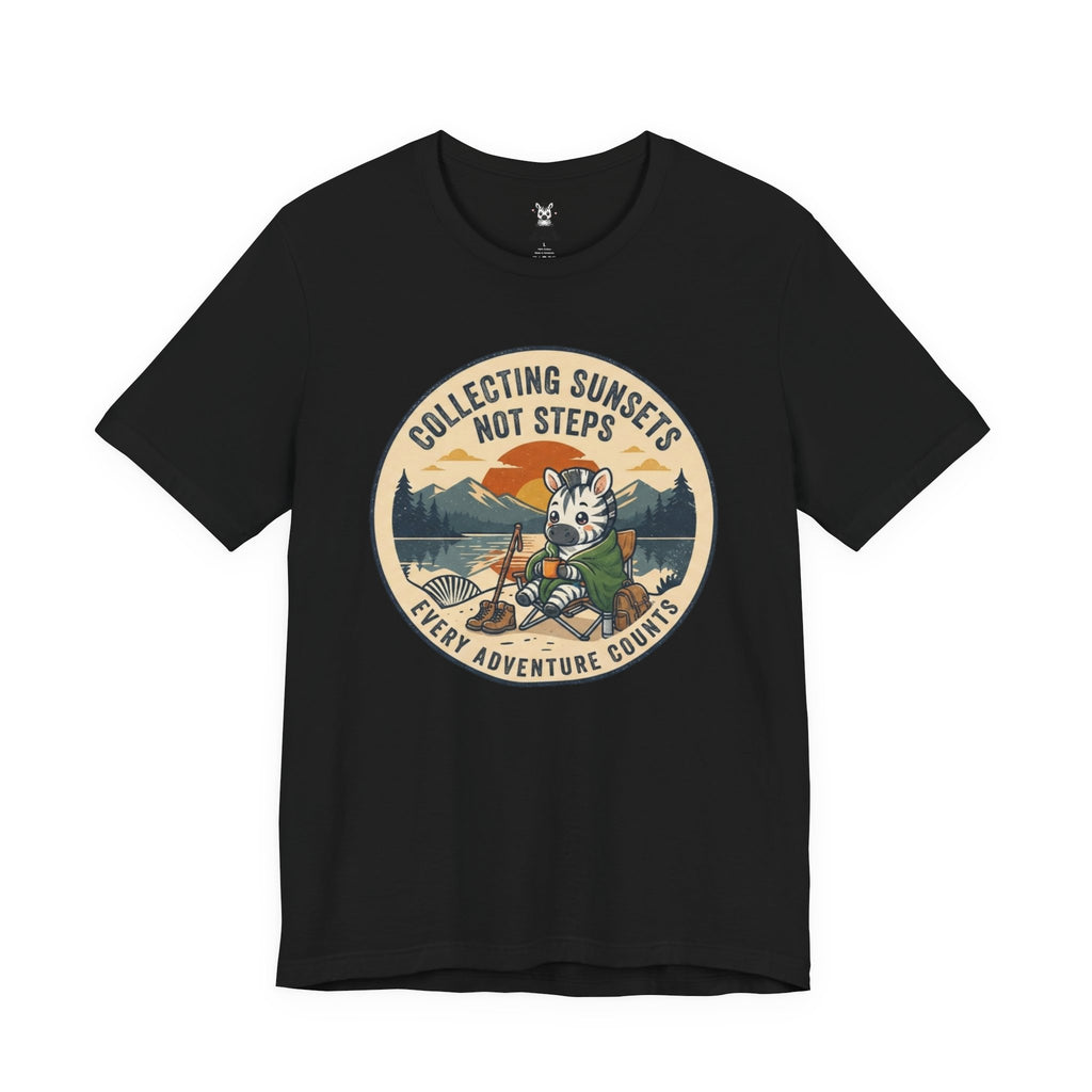 Collecting Sunsets Not Steps Tee