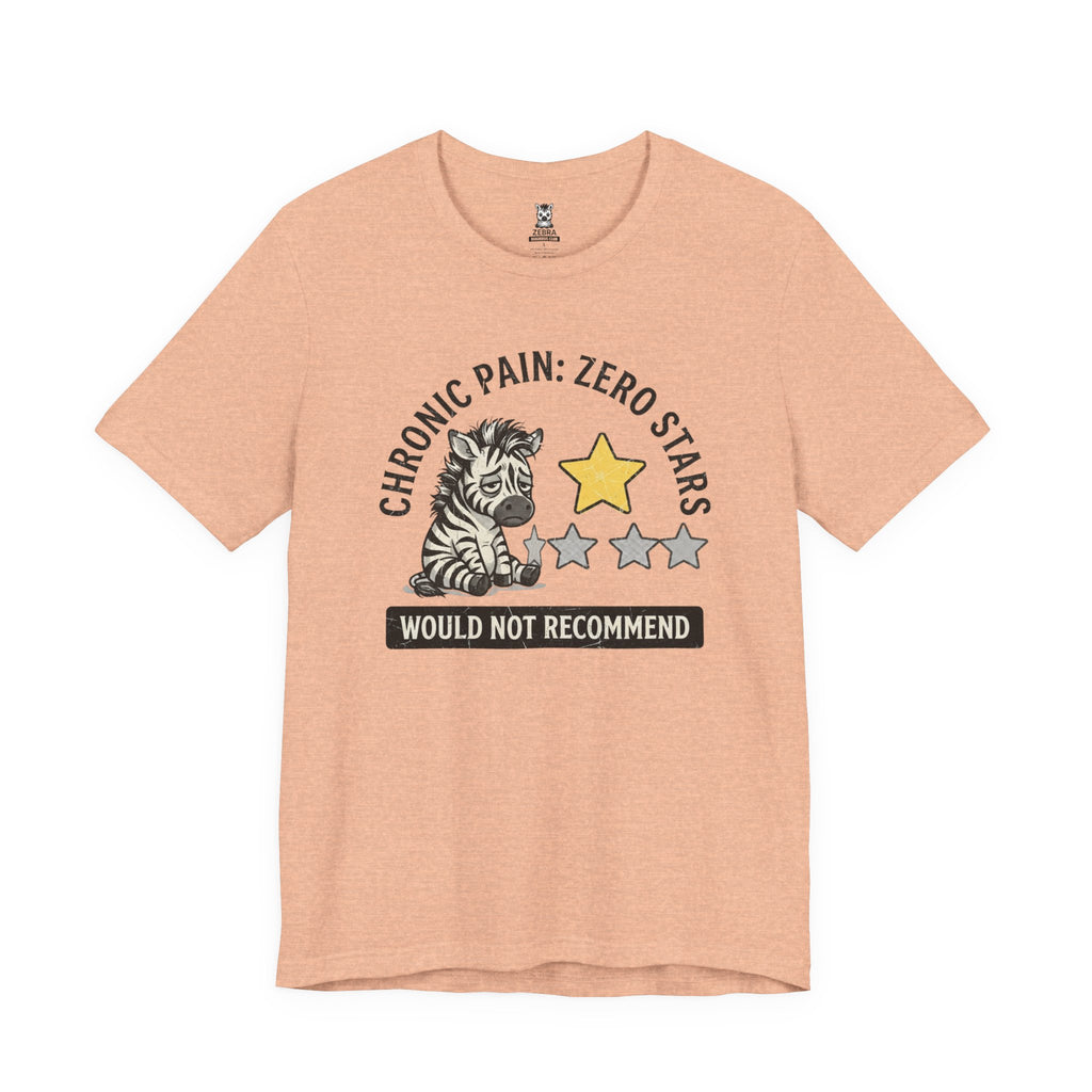 Chronic Pain Zero Stars Tee