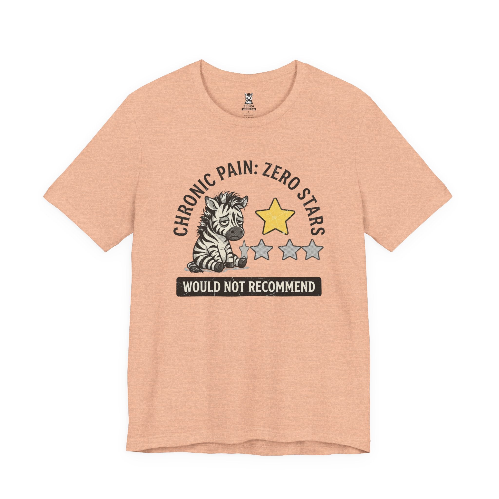 Chronic Pain Zero Stars Tee