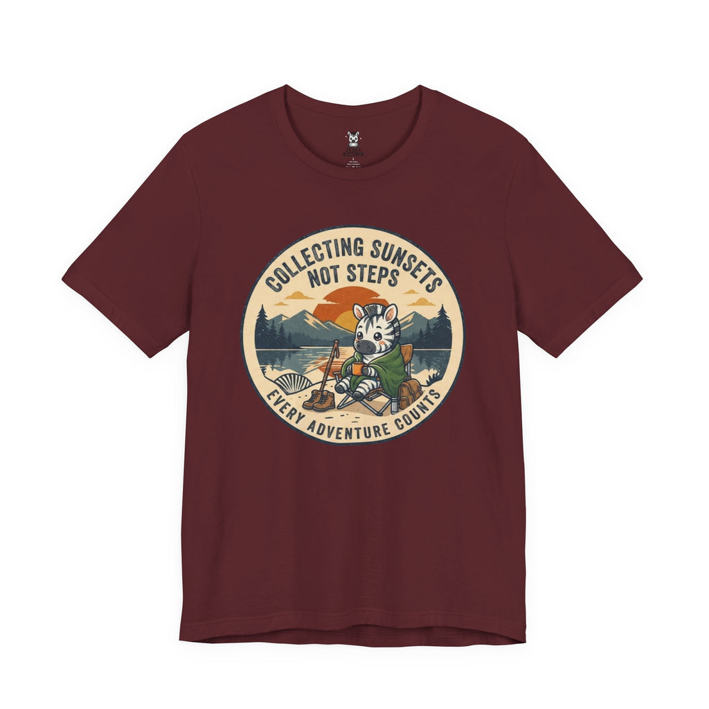 Collecting Sunsets Not Steps Tee