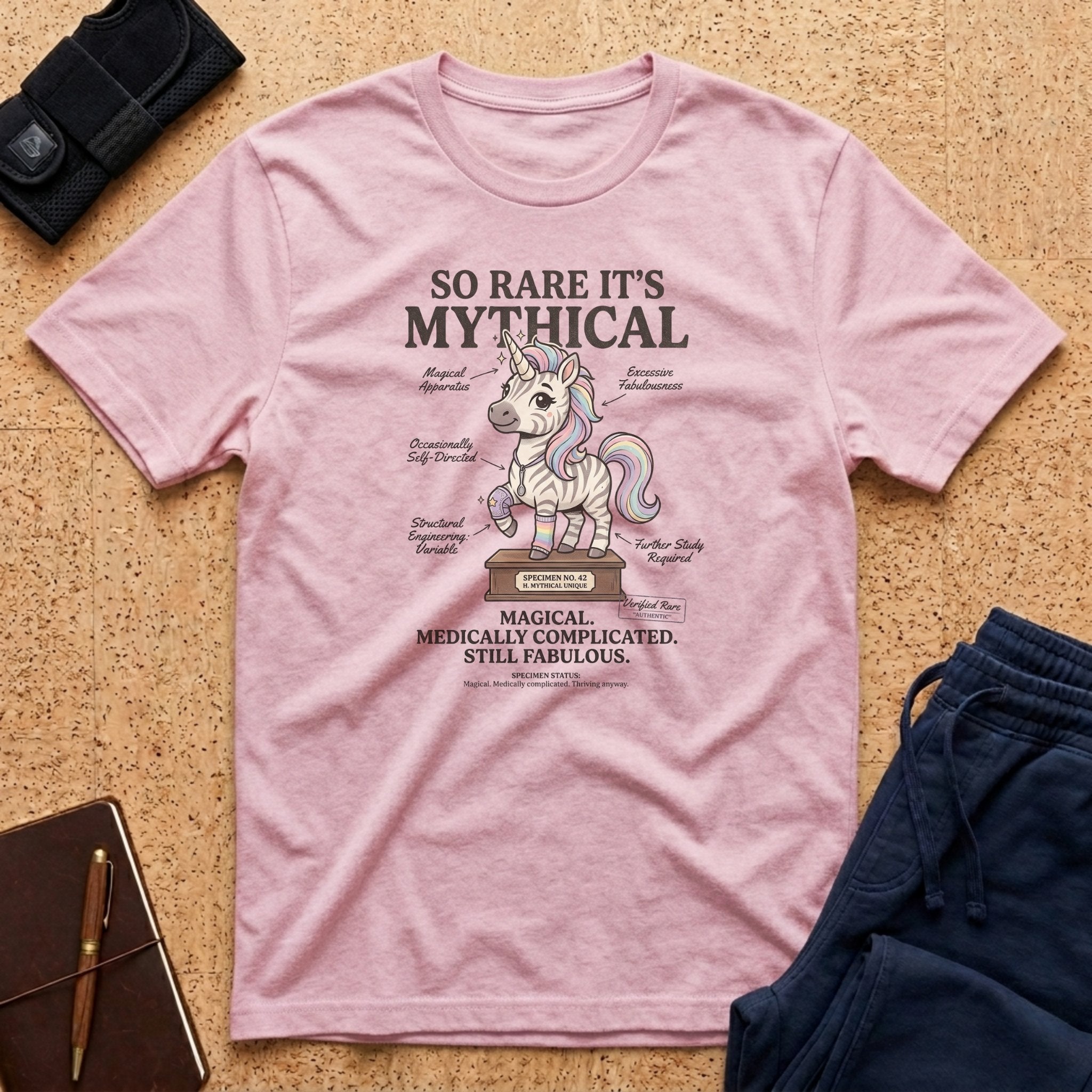 So Rare It's Mythical ZebraCorn Tee - T-Shirt