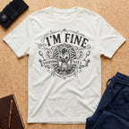I'm Fine Everyone Lies Tee - T-Shirt