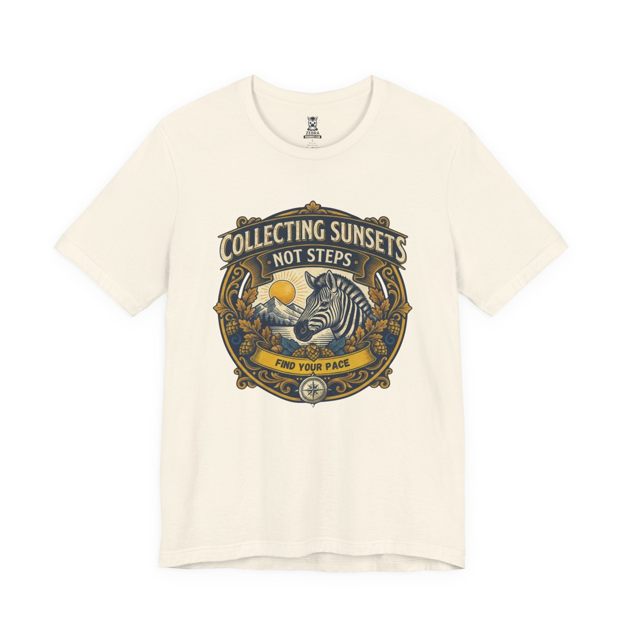 Collecting Sunsets Not Steps | Find Your Pace Tee