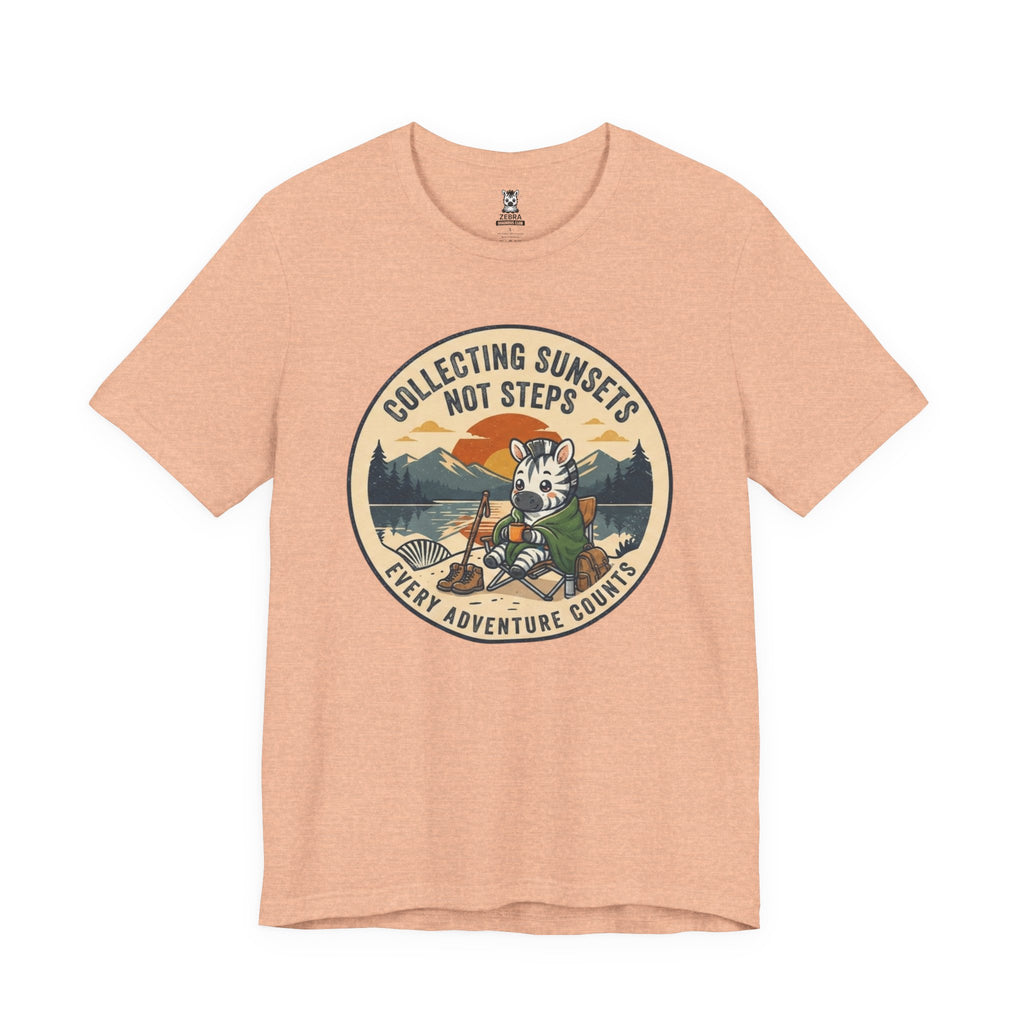 Collecting Sunsets Not Steps Tee