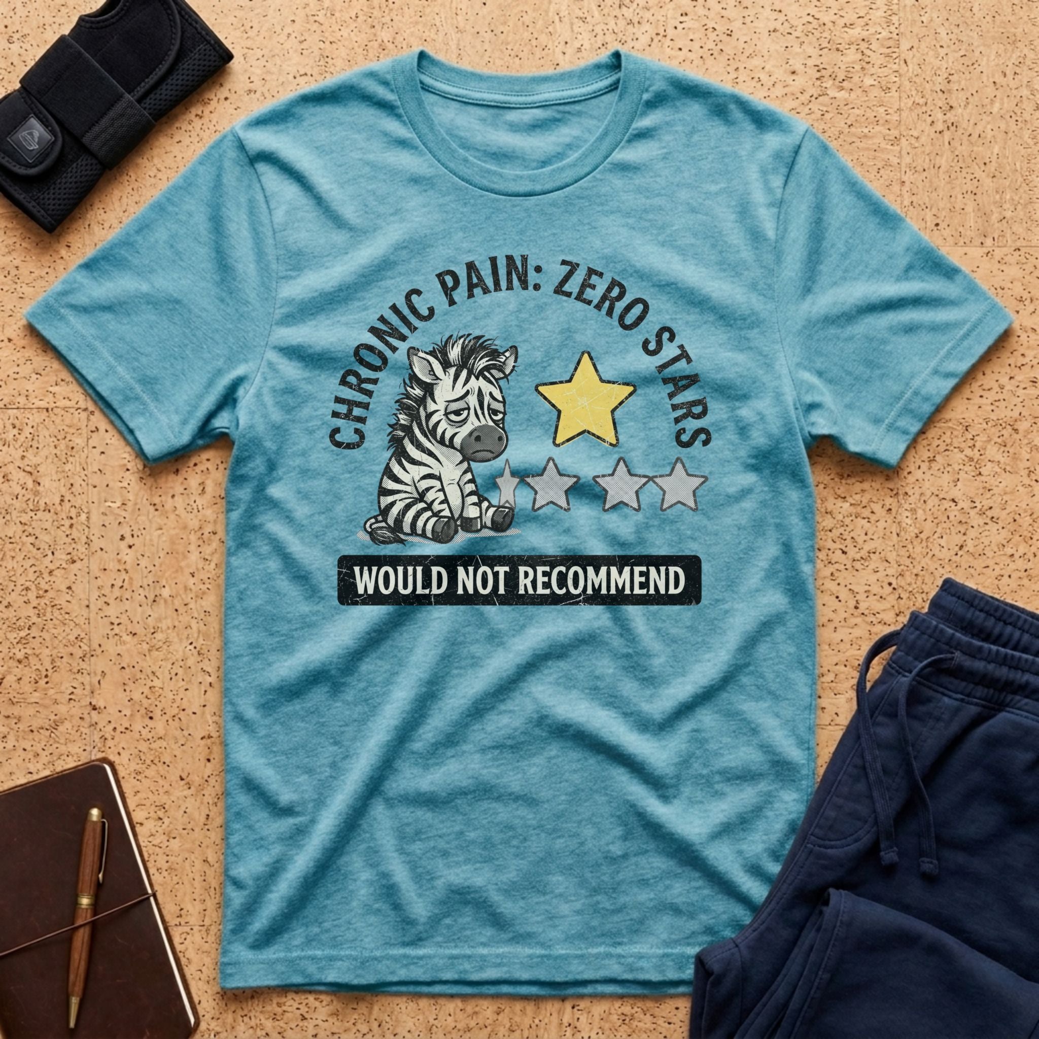 Chronic Pain Zero Stars Tee