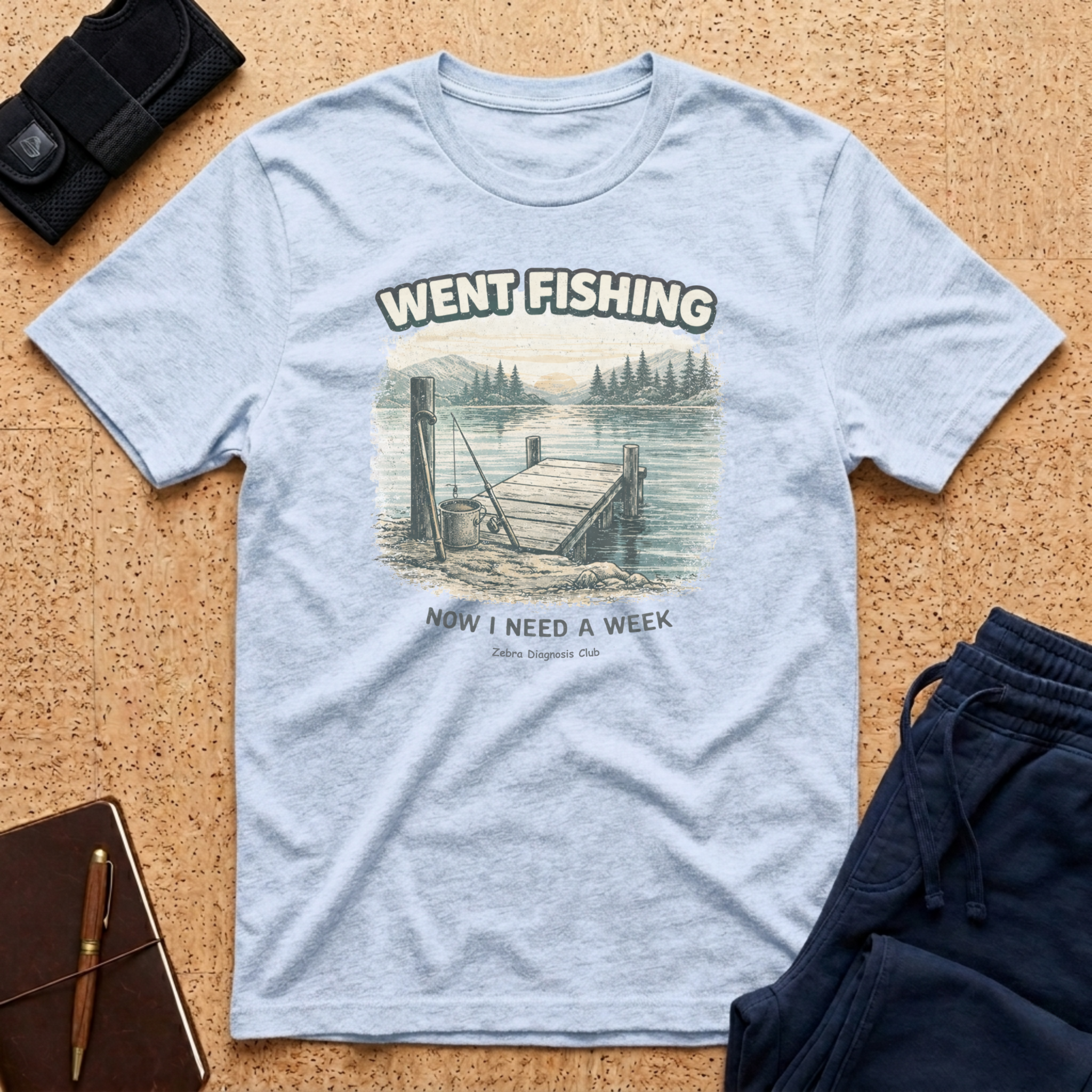 Went Fishing Tee
