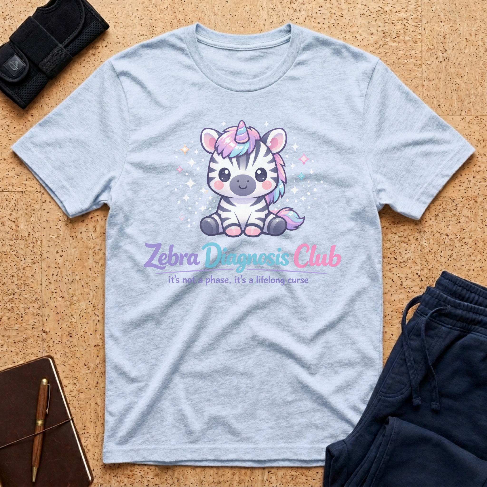 Zebra Diagnosis Club Unicorn Tee