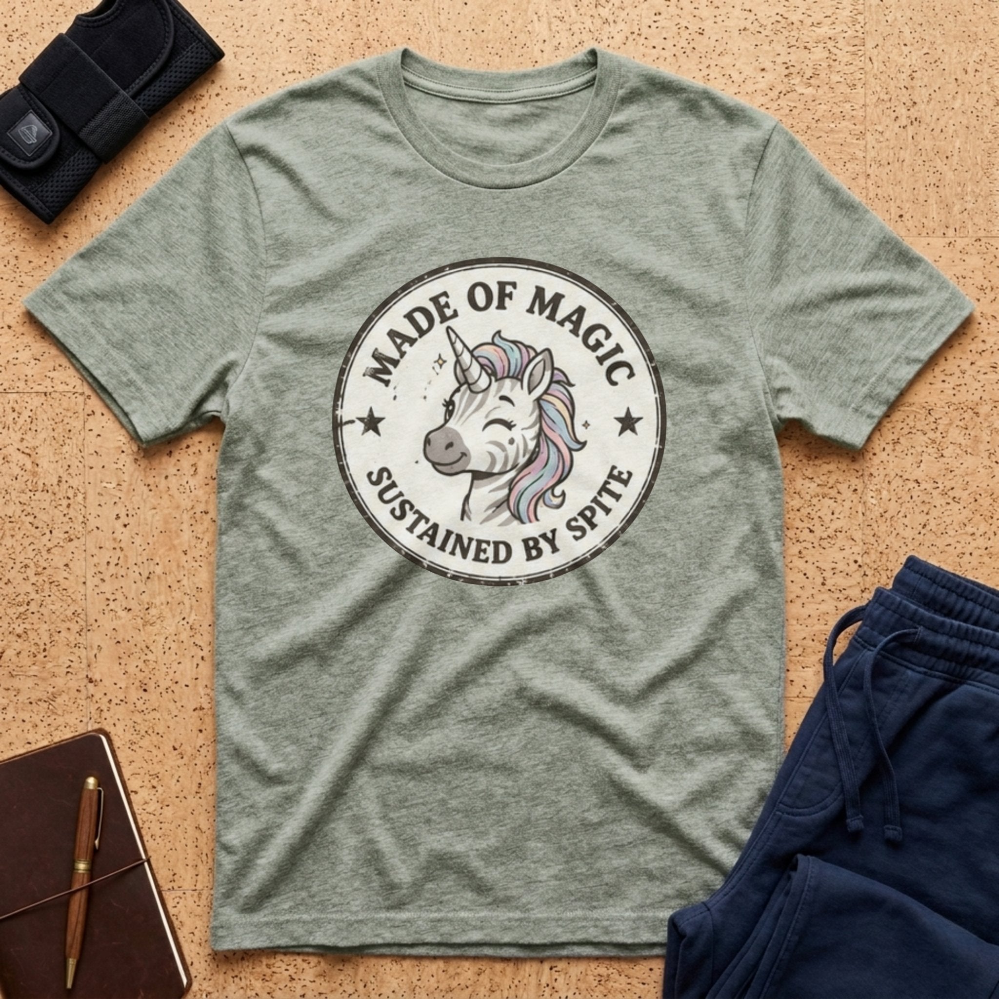 Made of Magic Sustained By Spite Tee