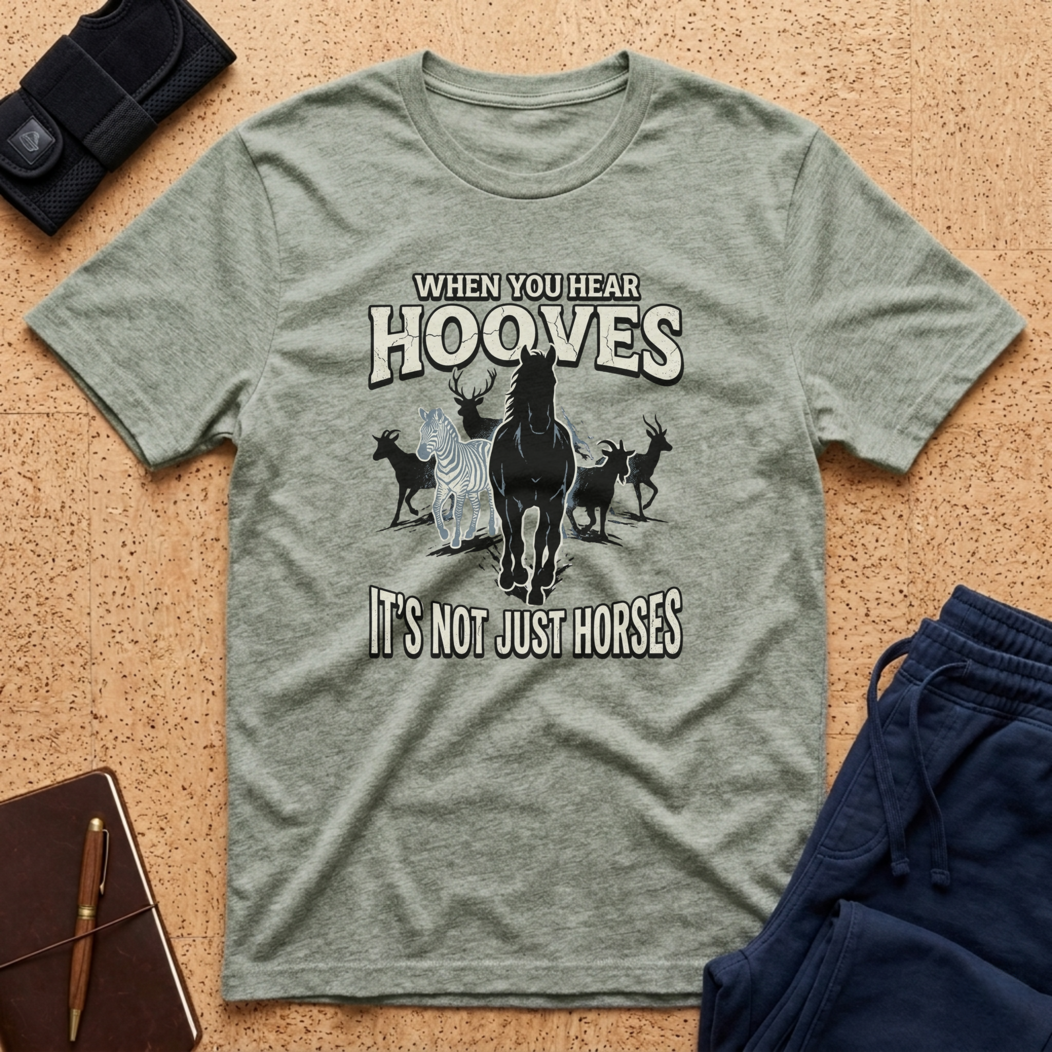 When You Hear Hooves Tee