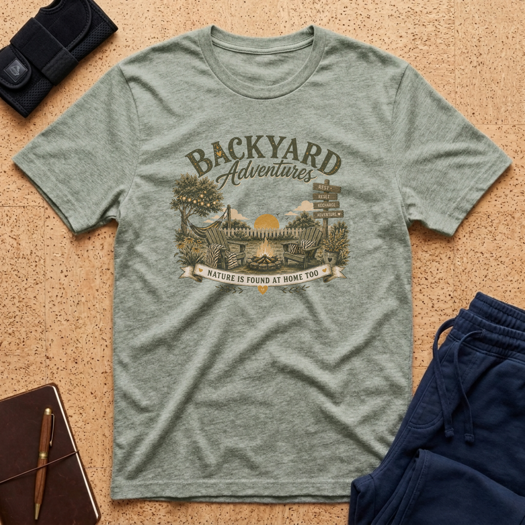 Backyard Adventures Tee