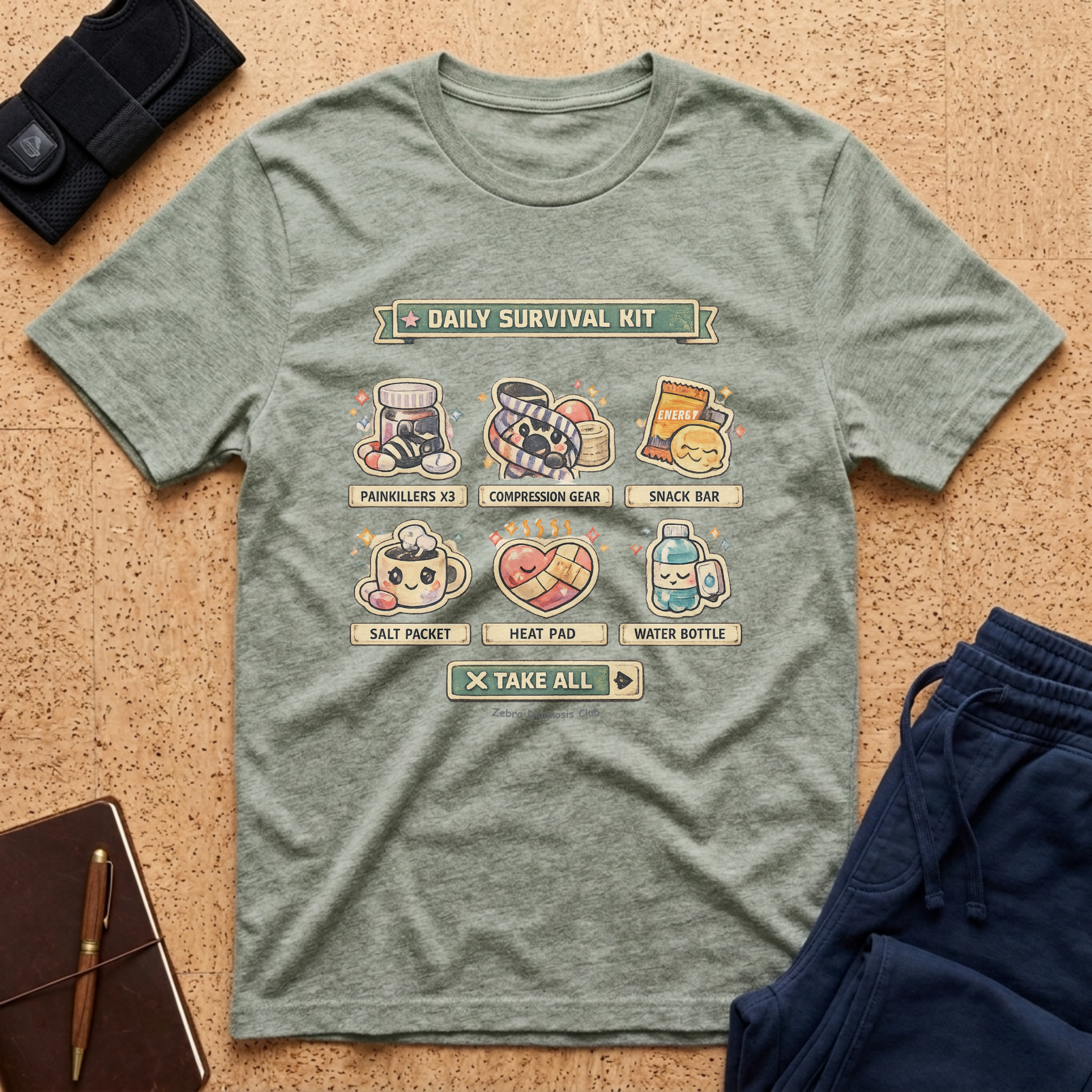 Daily Survival Kit Tee