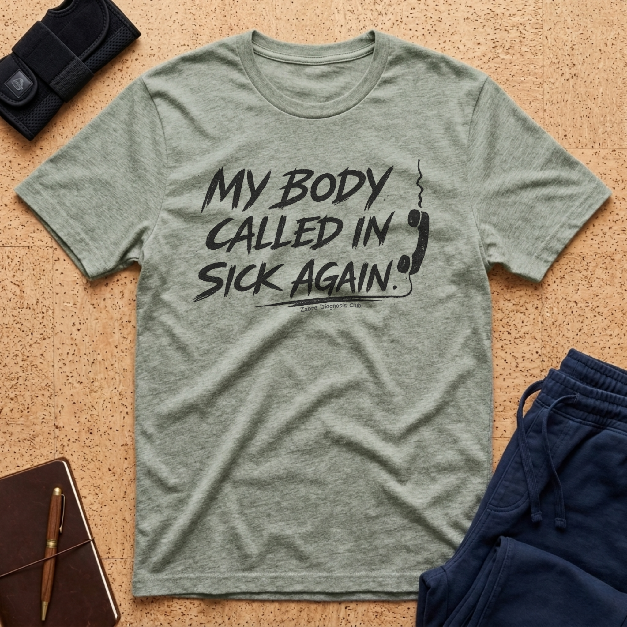 My Body Called In Sick Again Tee