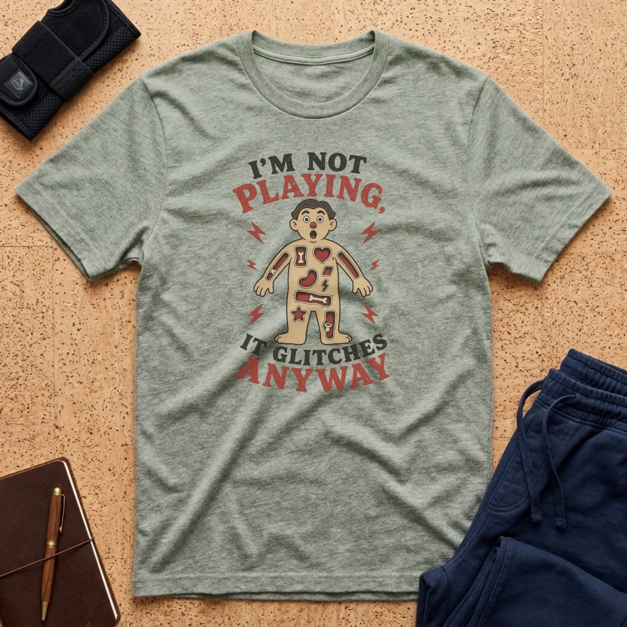 I'm Not Playing Tee
