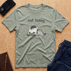 Not Today Deflated Zebra Tee