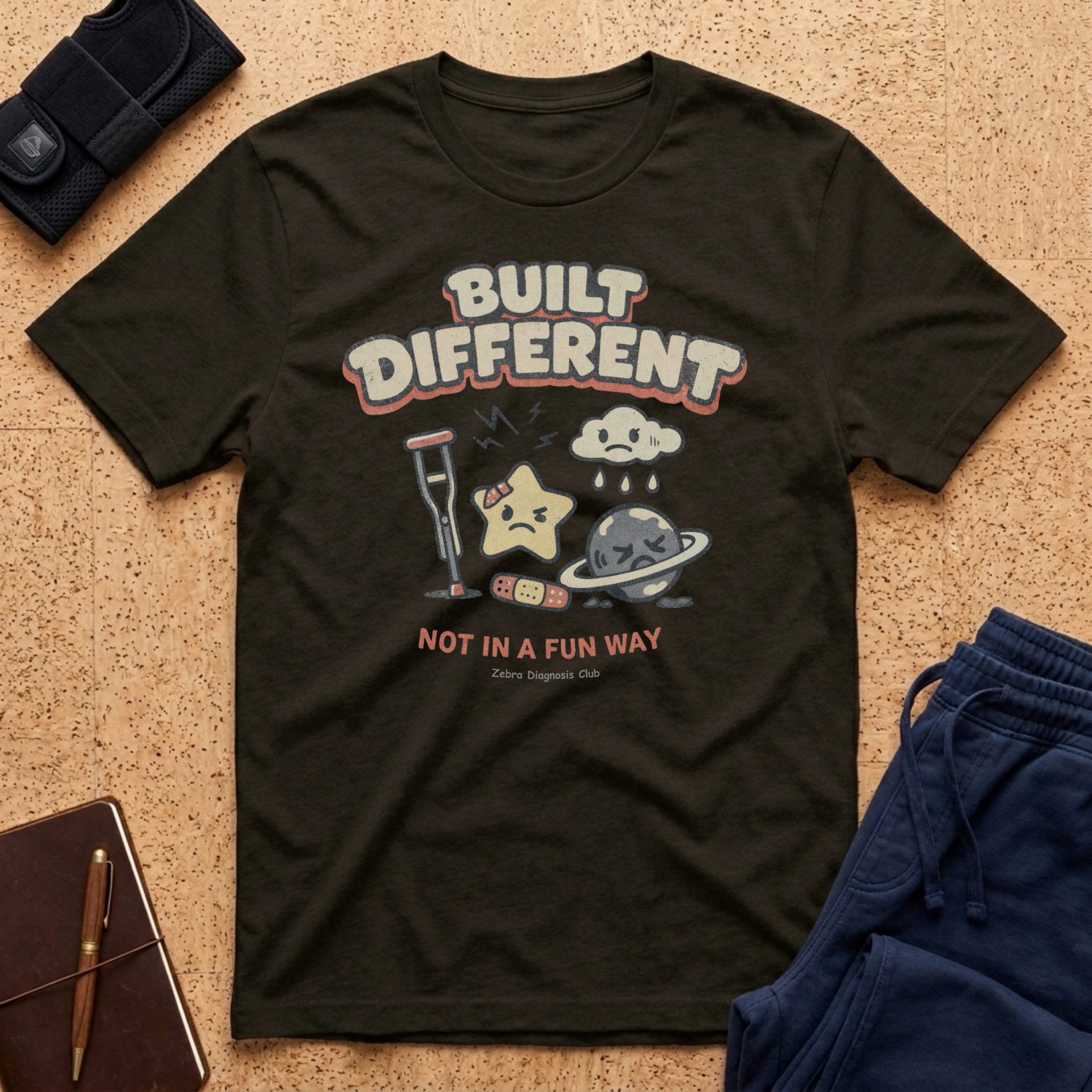 Built Different Not In A Fun Way Tee