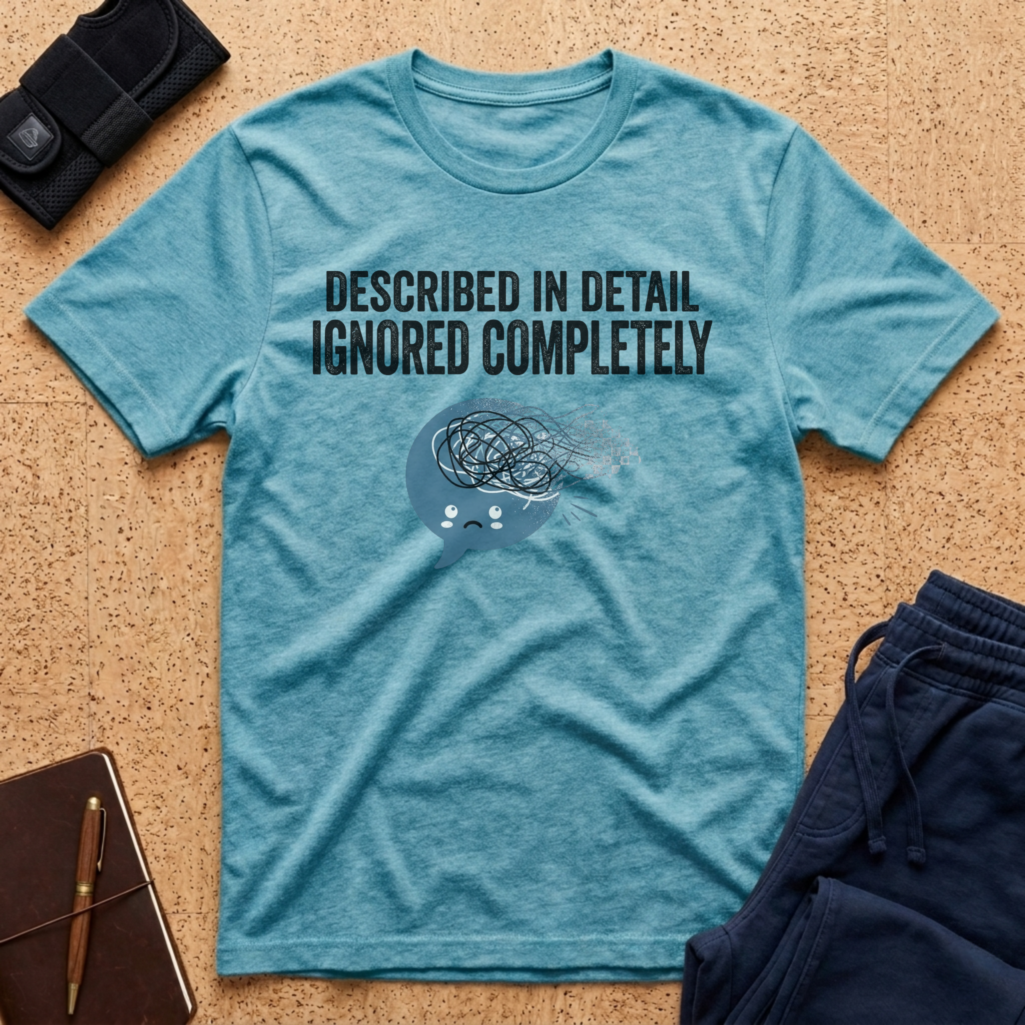 Described In Detail Tee
