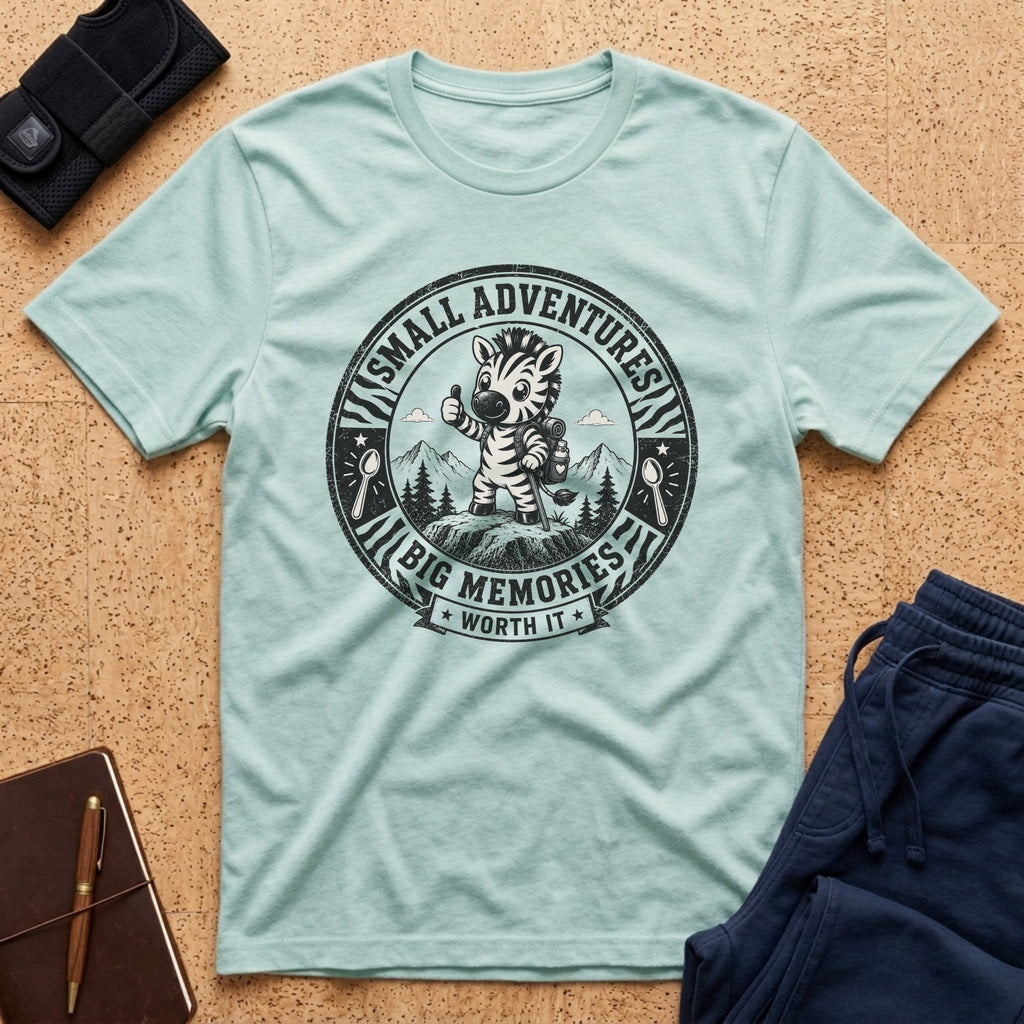 Small Adventures Big Memories Tee