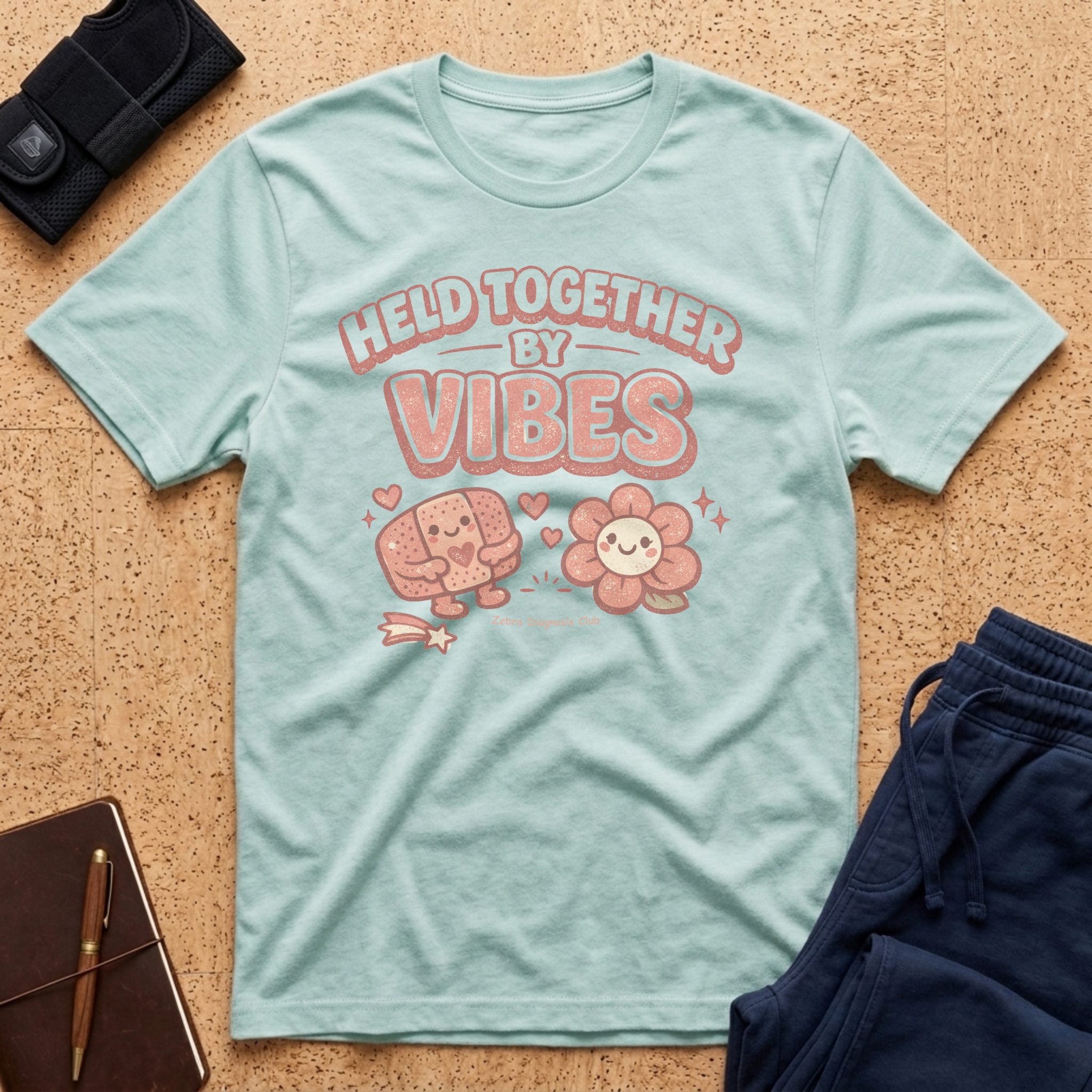 Held Together By Vibes Tee
