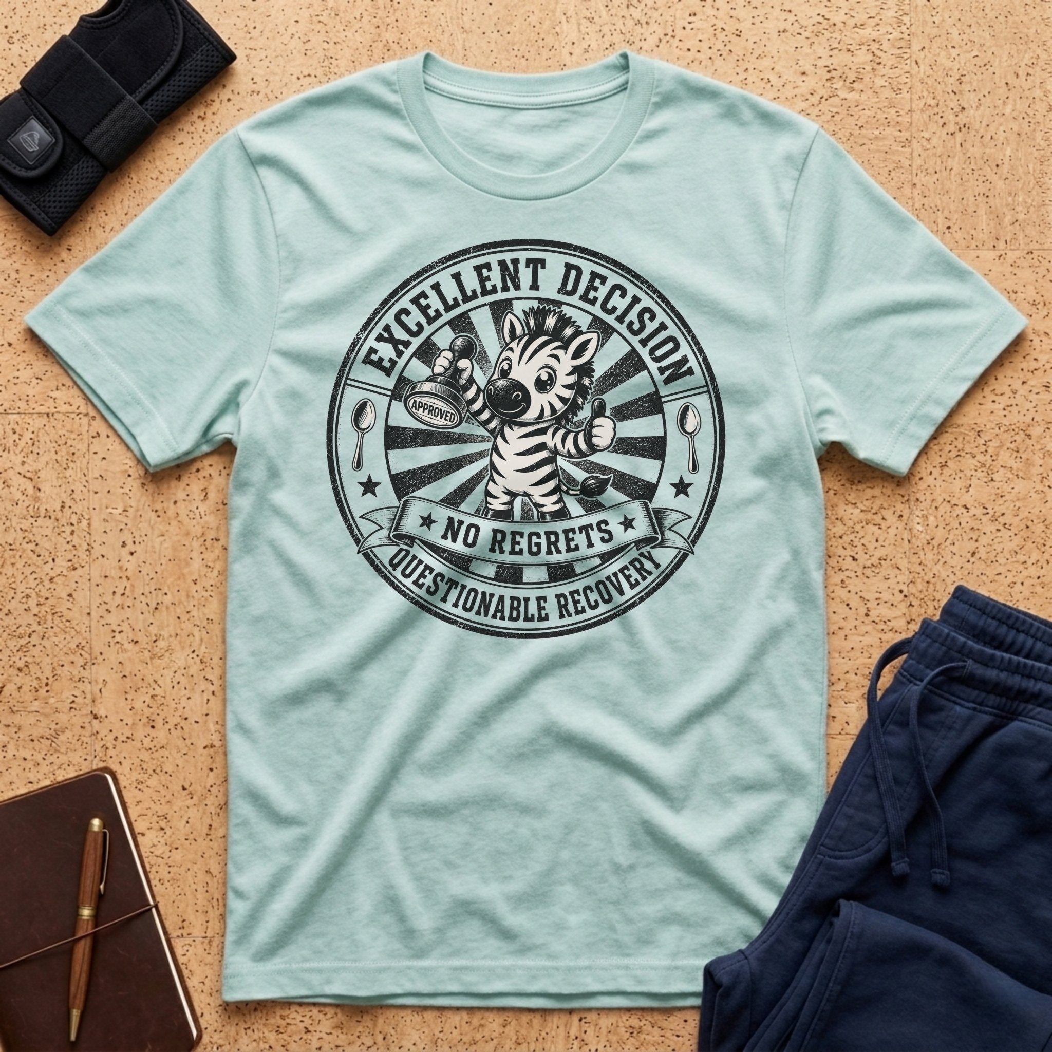 Excellent Decision Zebra Approved Tee