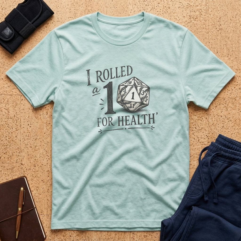 Rolled A 1 For Health Tee
