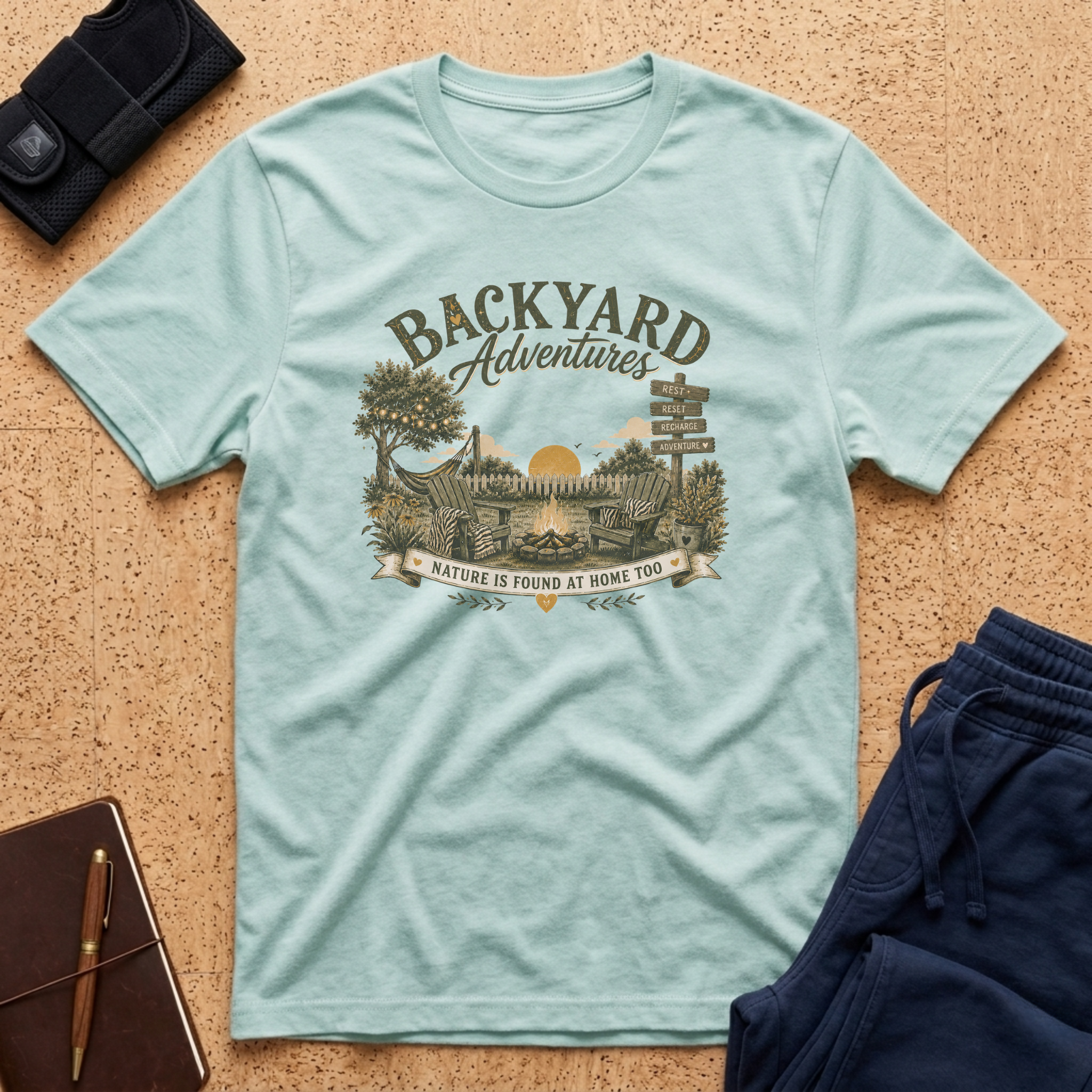 Backyard Adventures Tee