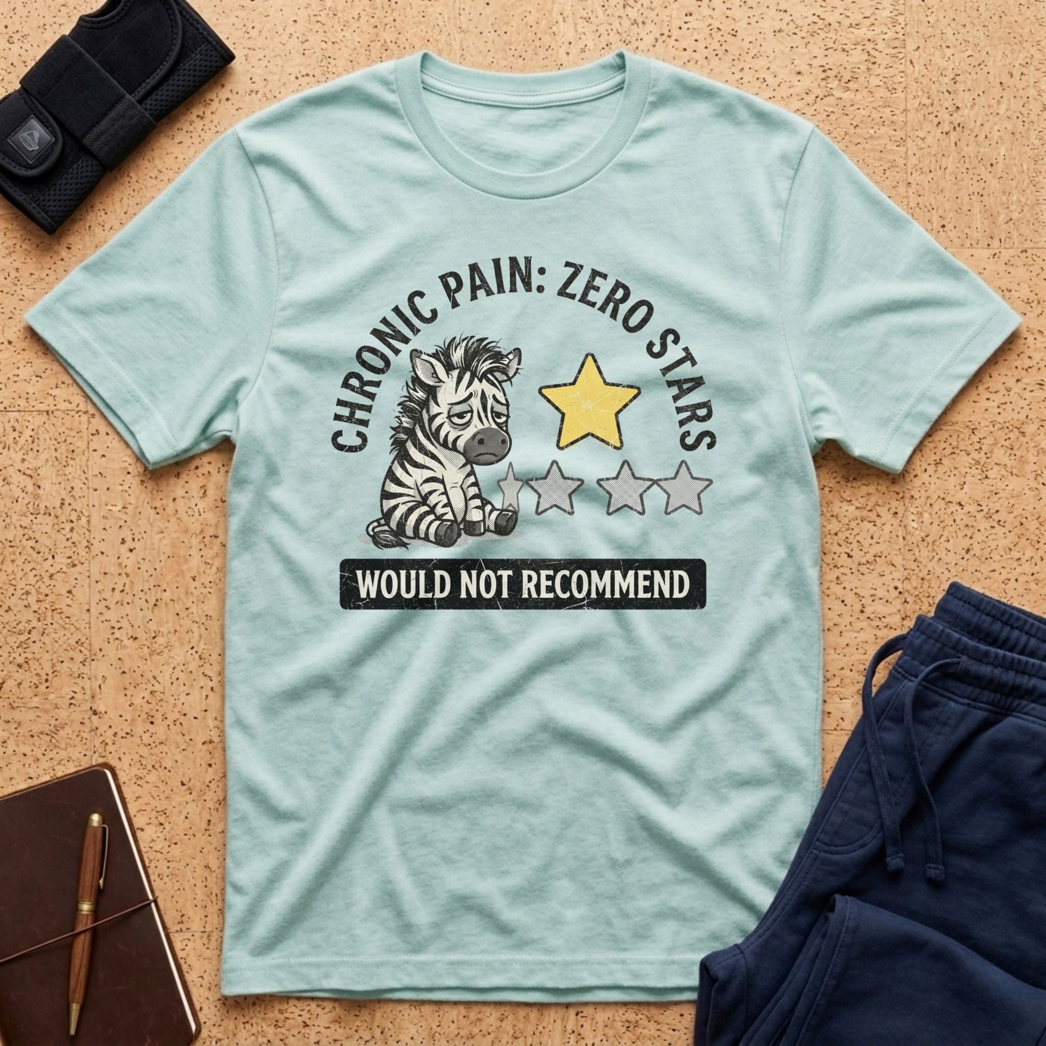 Chronic Pain Zero Stars Tee