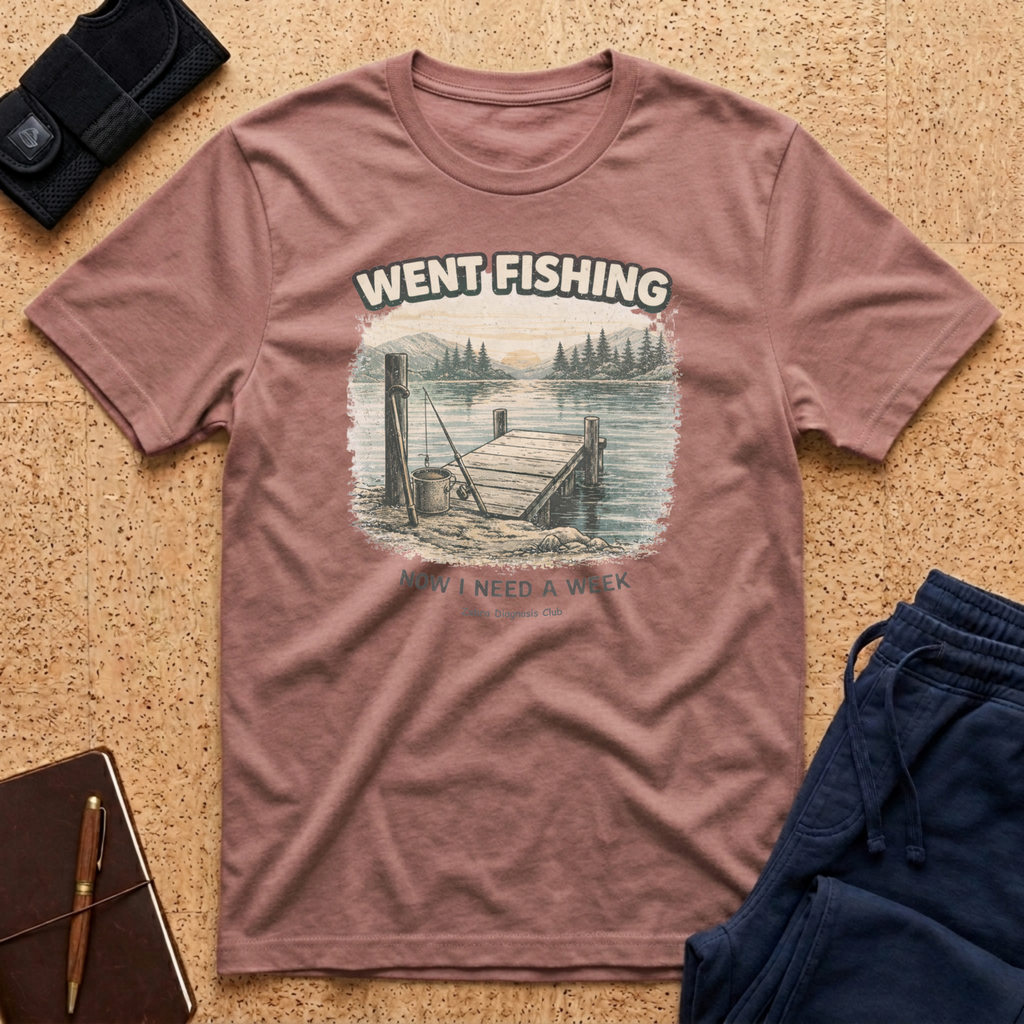 Went Fishing Tee