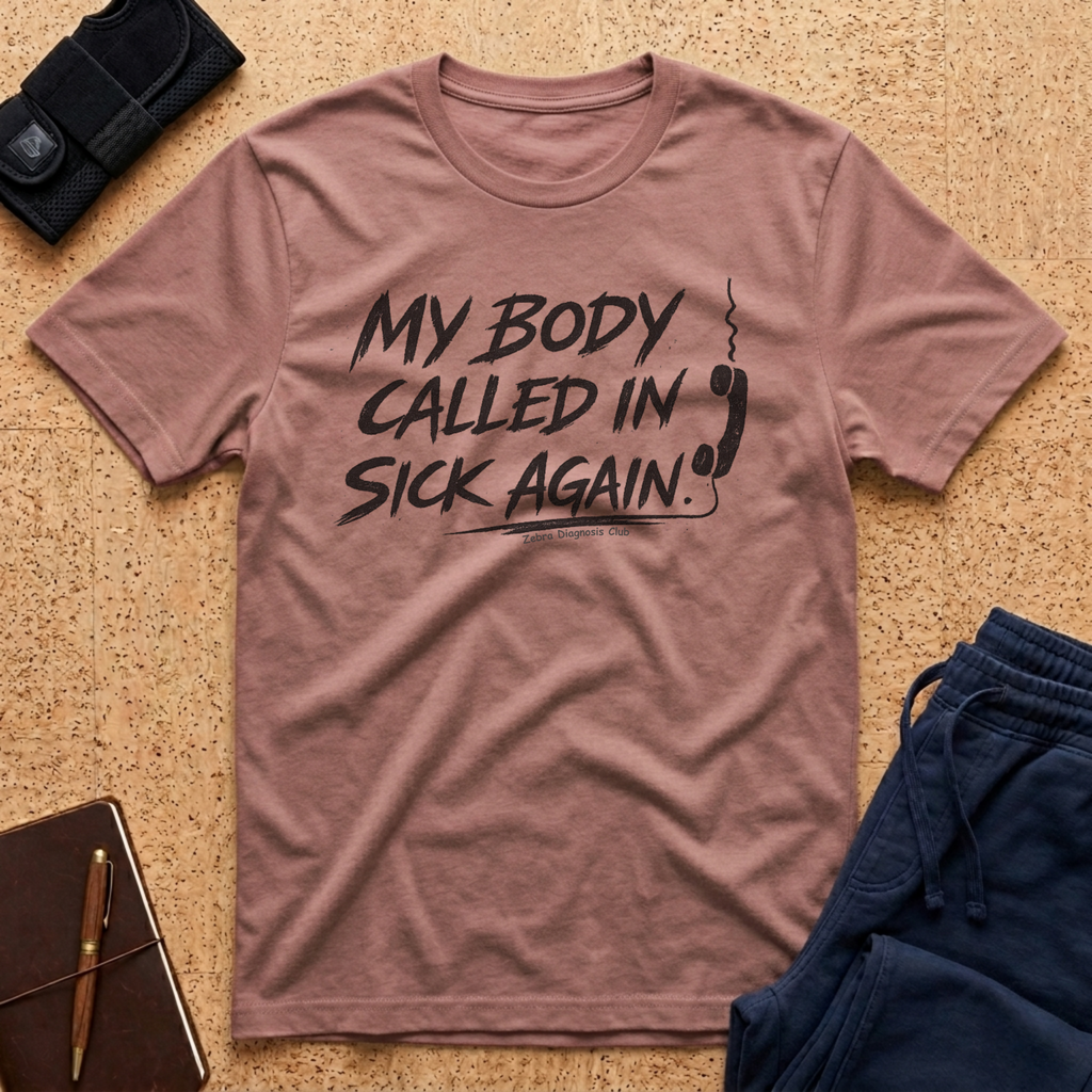 My Body Called In Sick Again Tee
