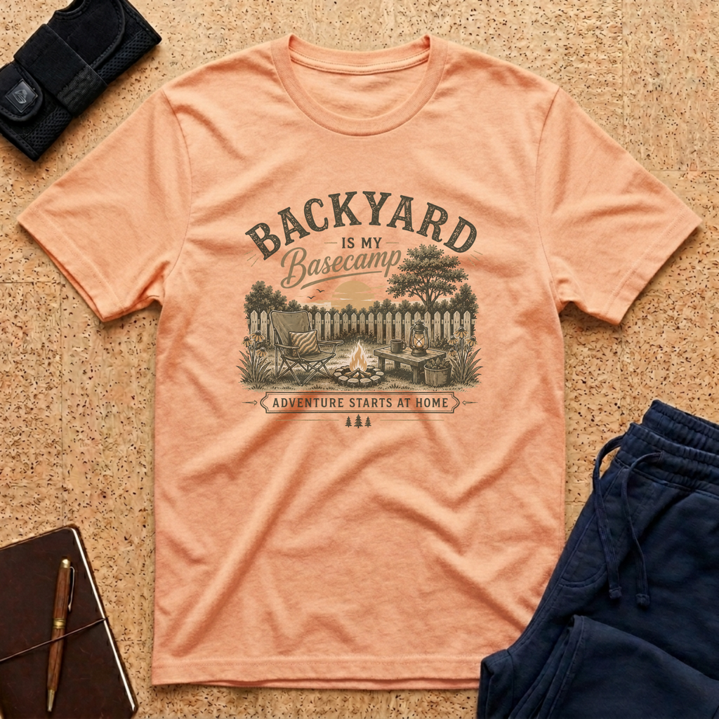 Backyard Is My Basecamp Tee