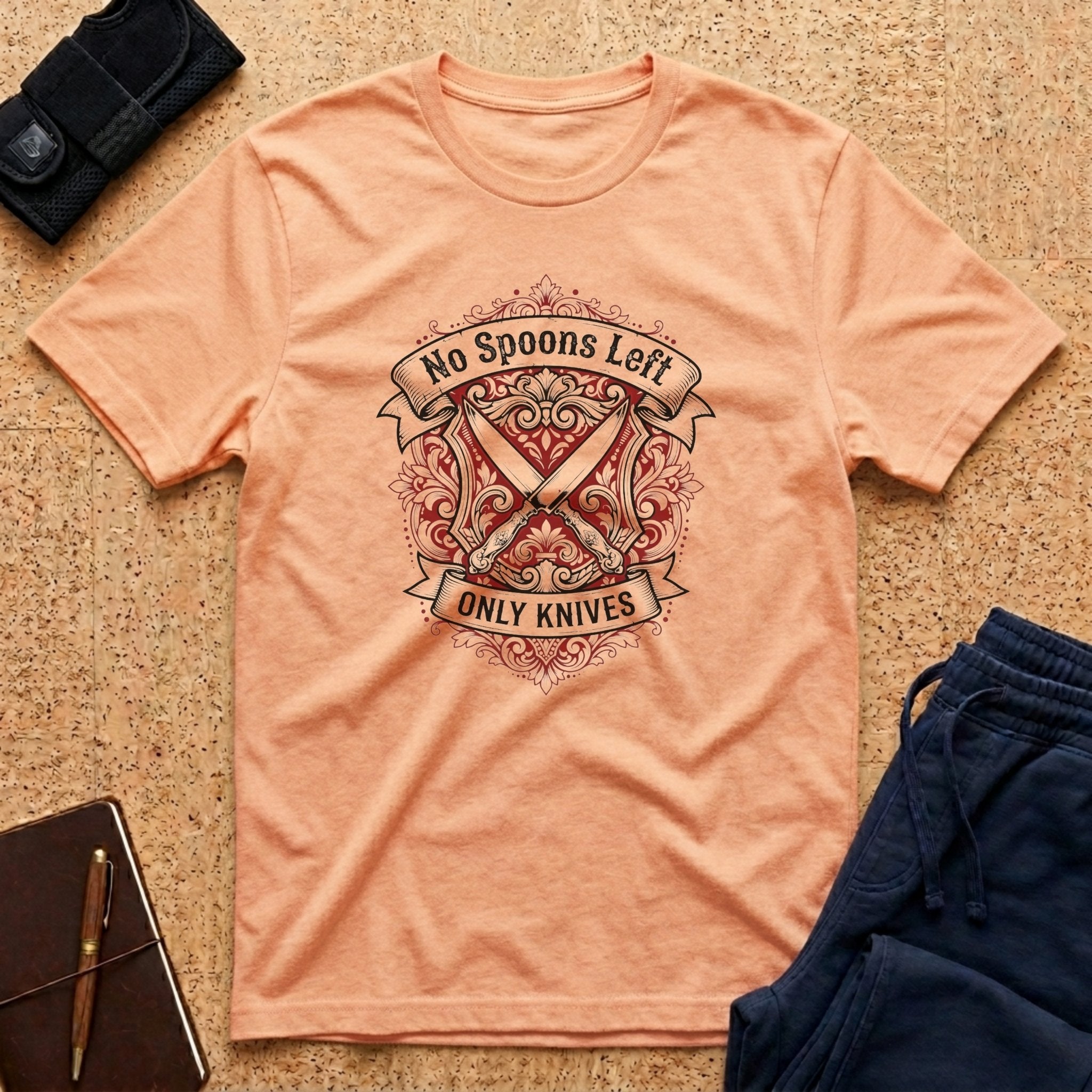 No Spoons Left Only Knives Tee