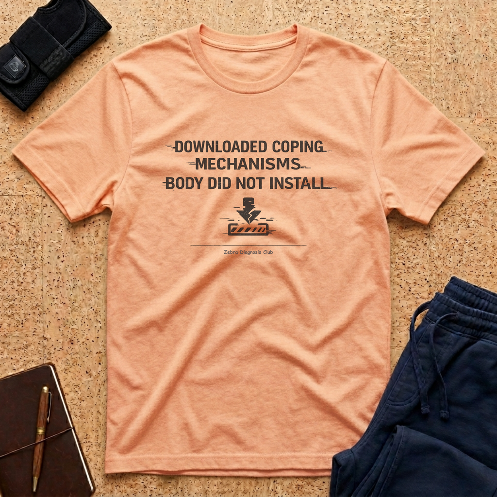 Downloaded Coping Mechanisms Tee