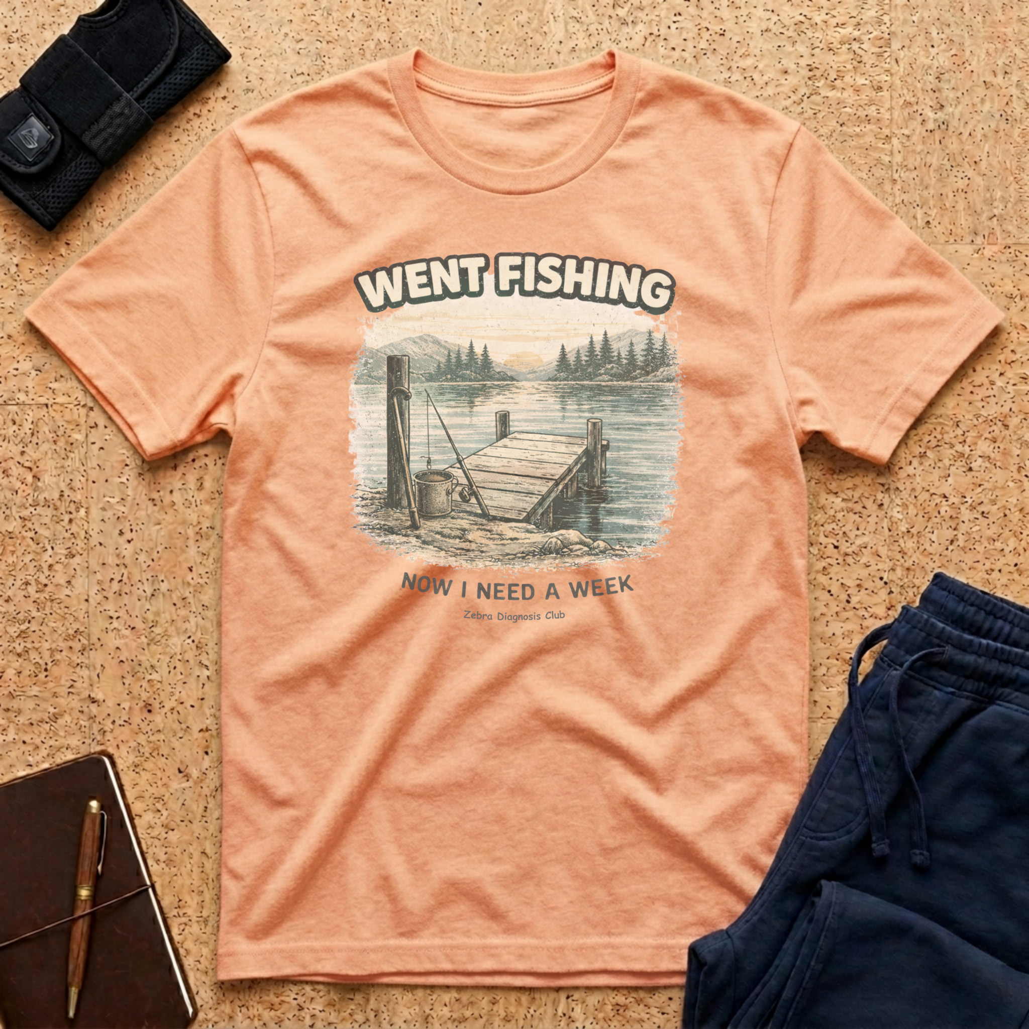 Went Fishing Tee