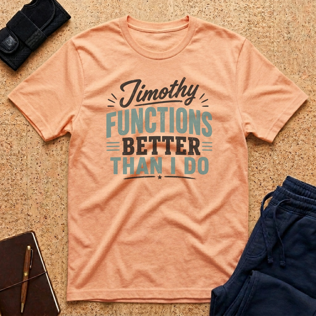 Jimothy Functions Better Than I Do Tee