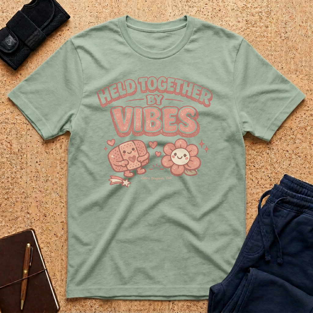 Held Together By Vibes Tee