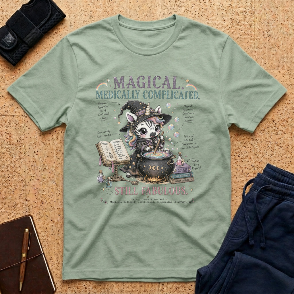 Magical Medically Complicated Still Fabulous Witch Tee