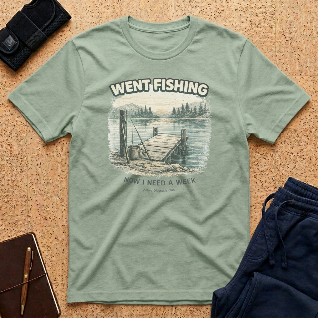 Went Fishing Tee