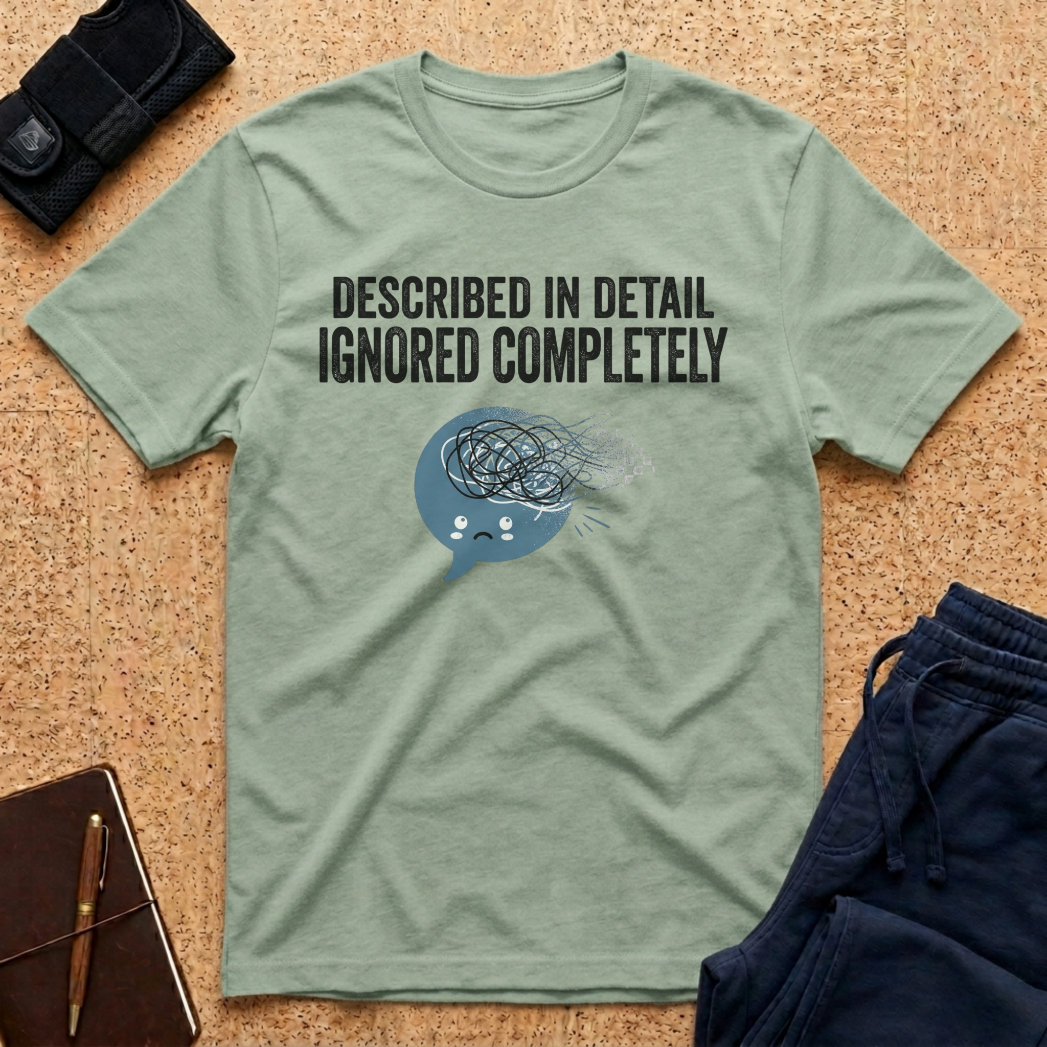 Described In Detail Tee