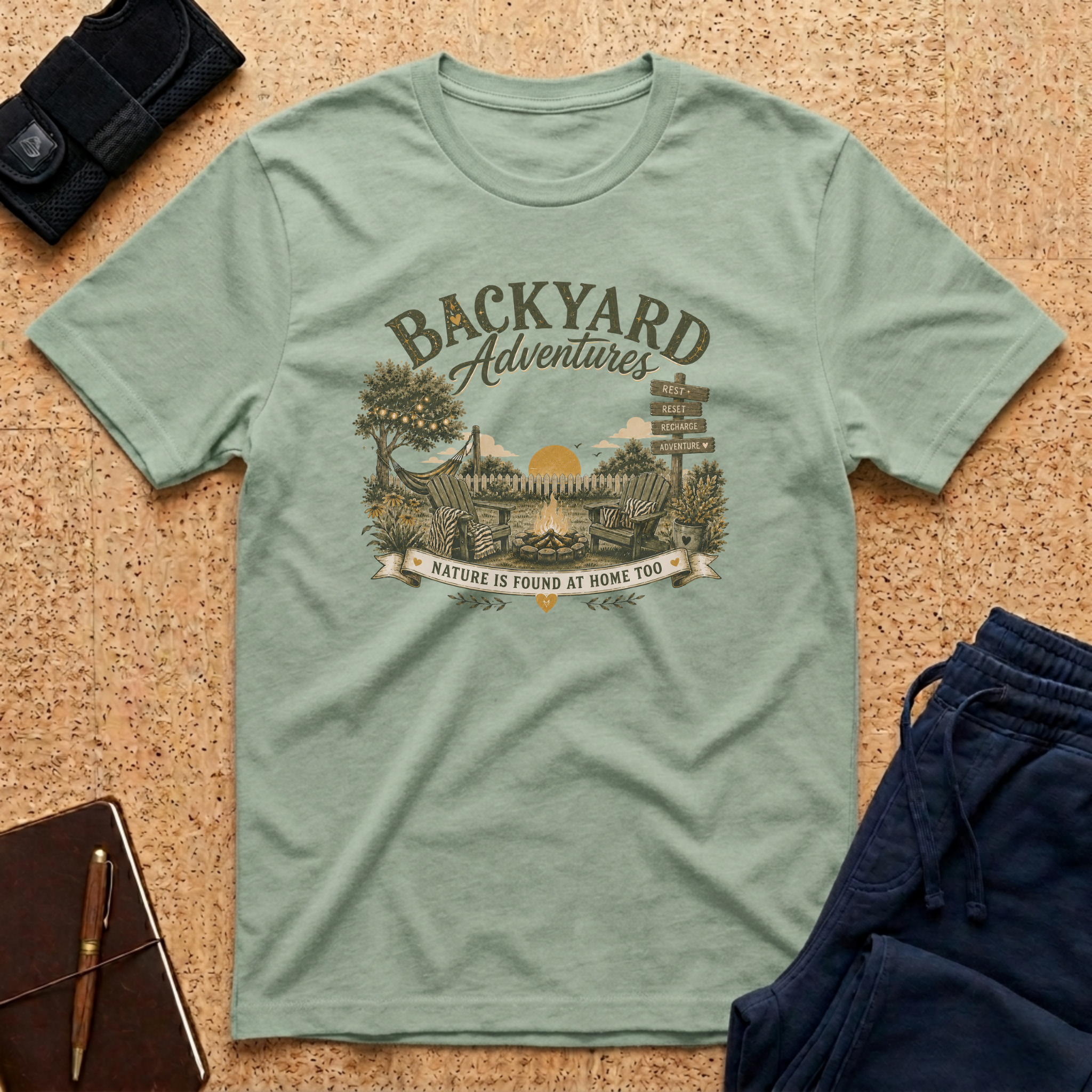 Backyard Adventures Tee