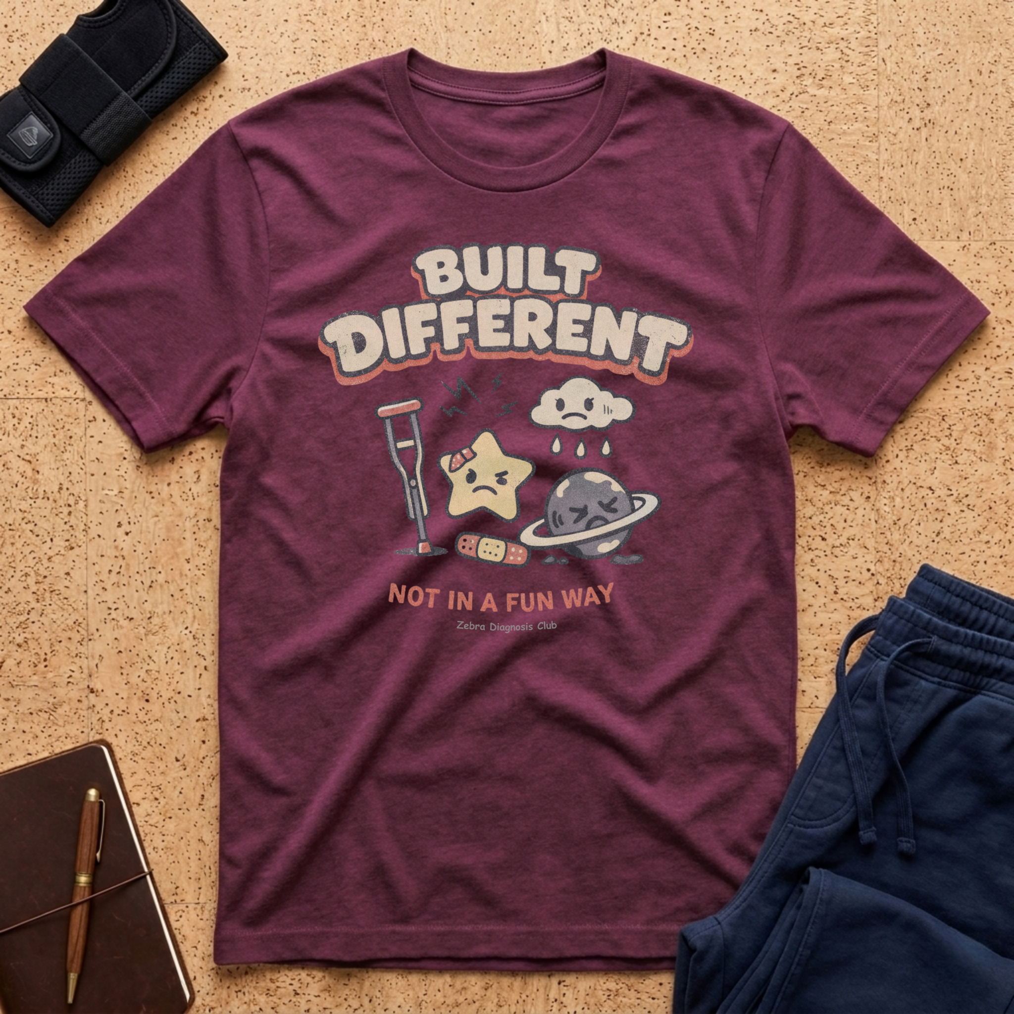 Built Different Not In A Fun Way Tee