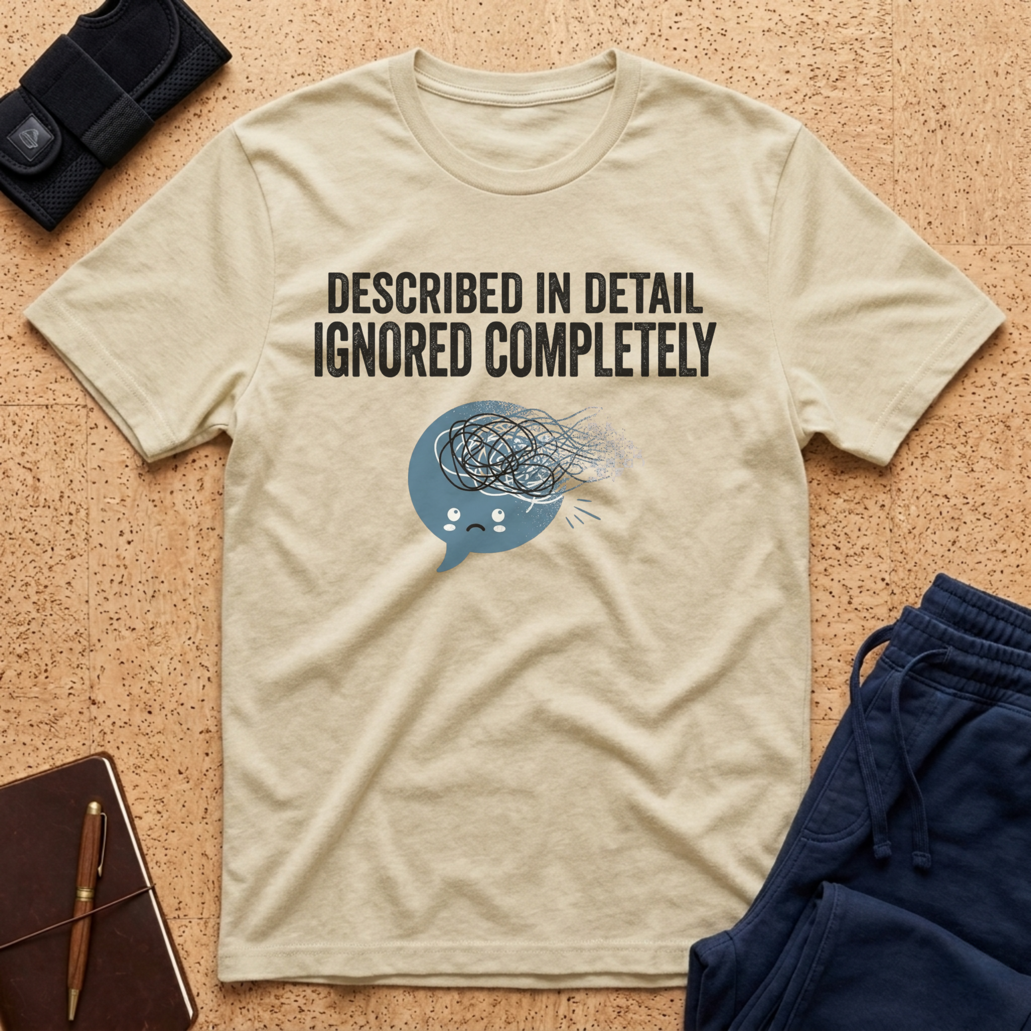 Described In Detail Tee