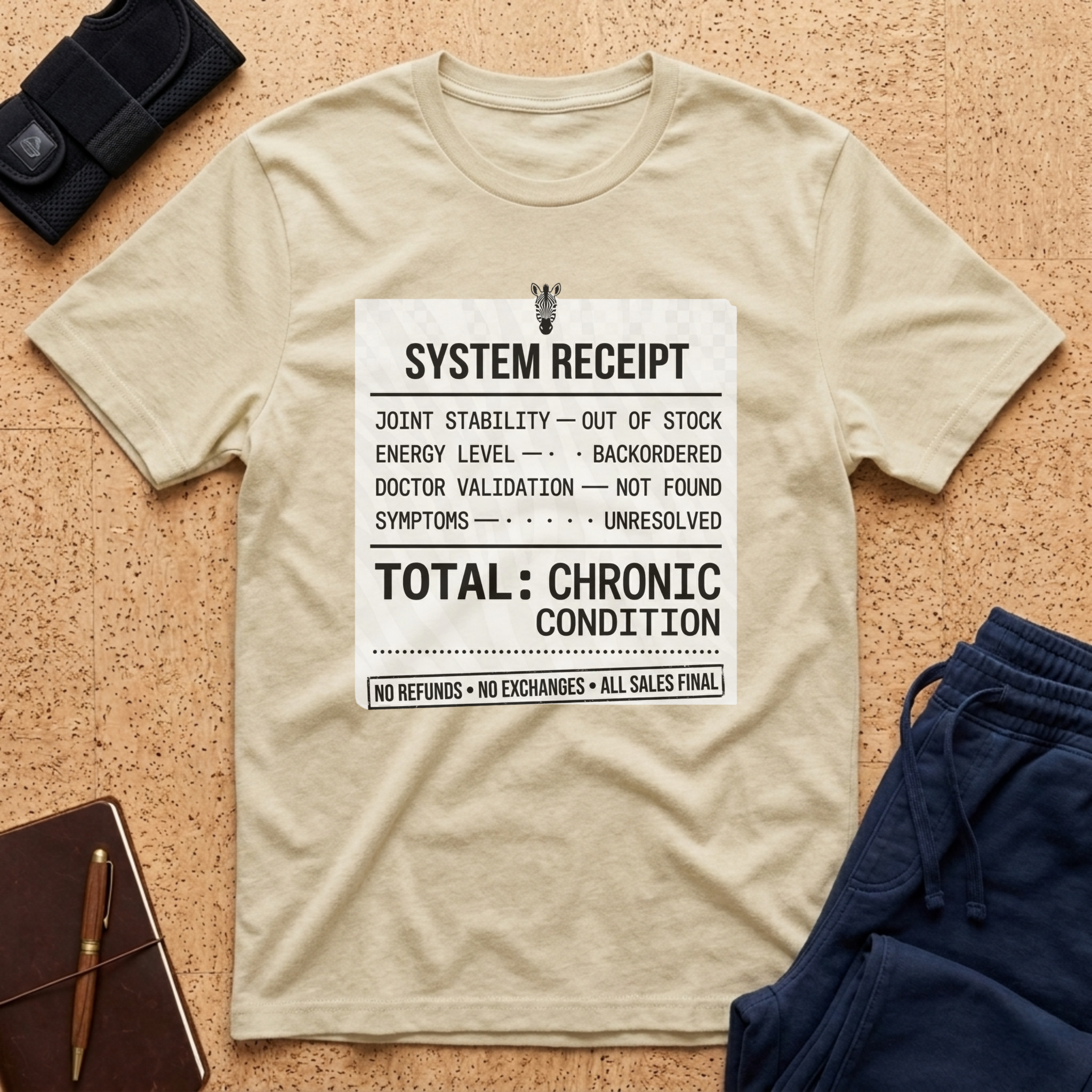 System Receipt Tee