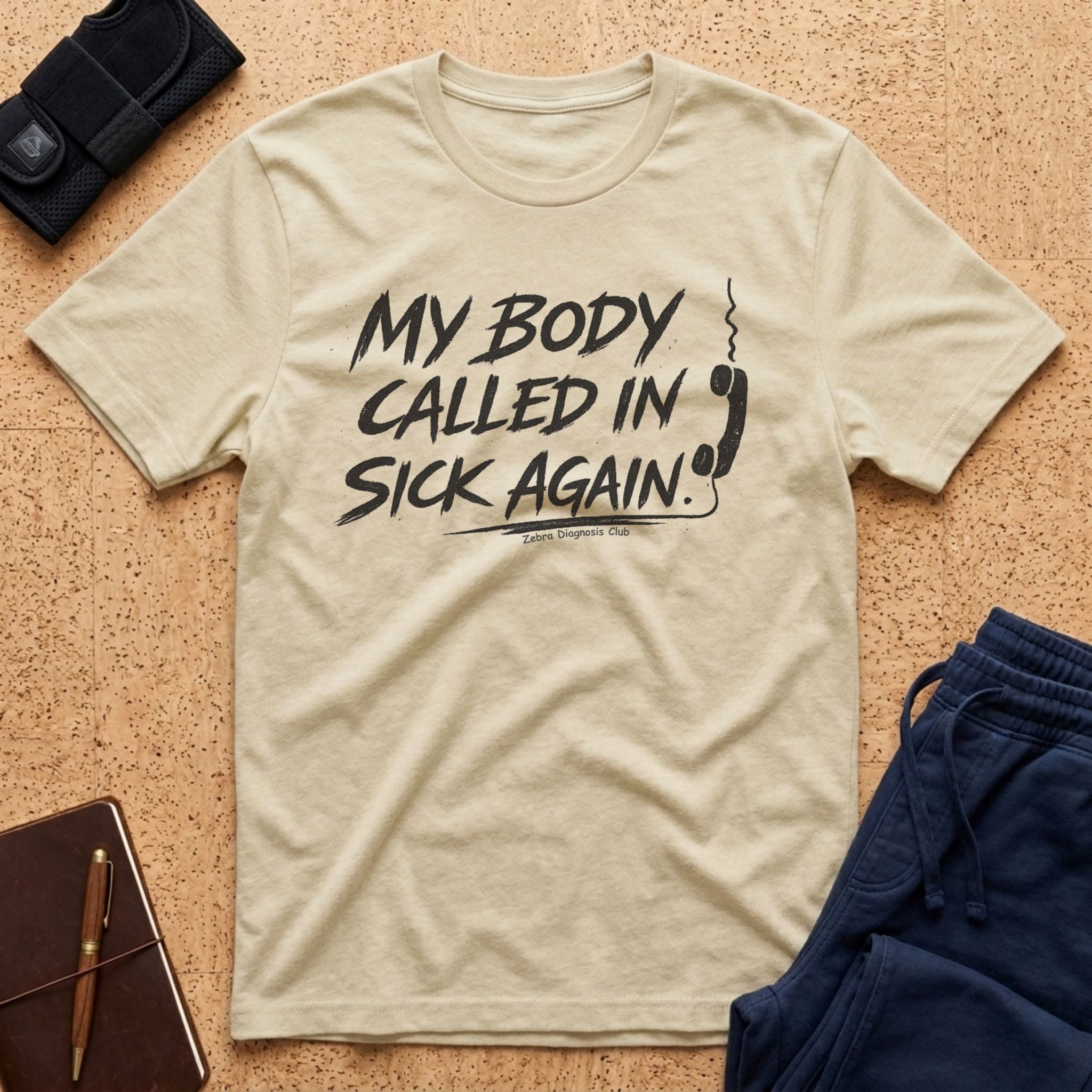 My Body Called In Sick Again Tee