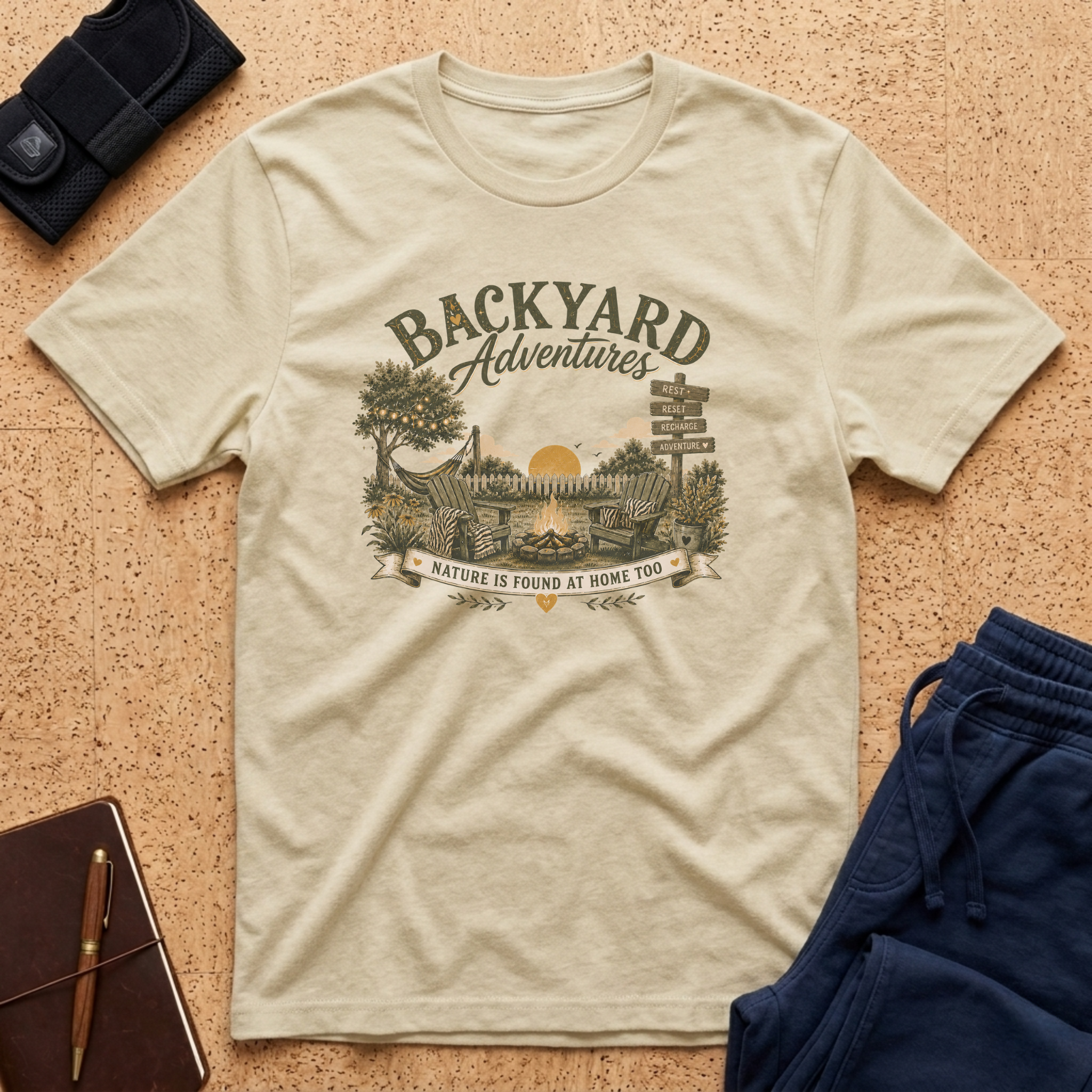 Backyard Adventures Tee