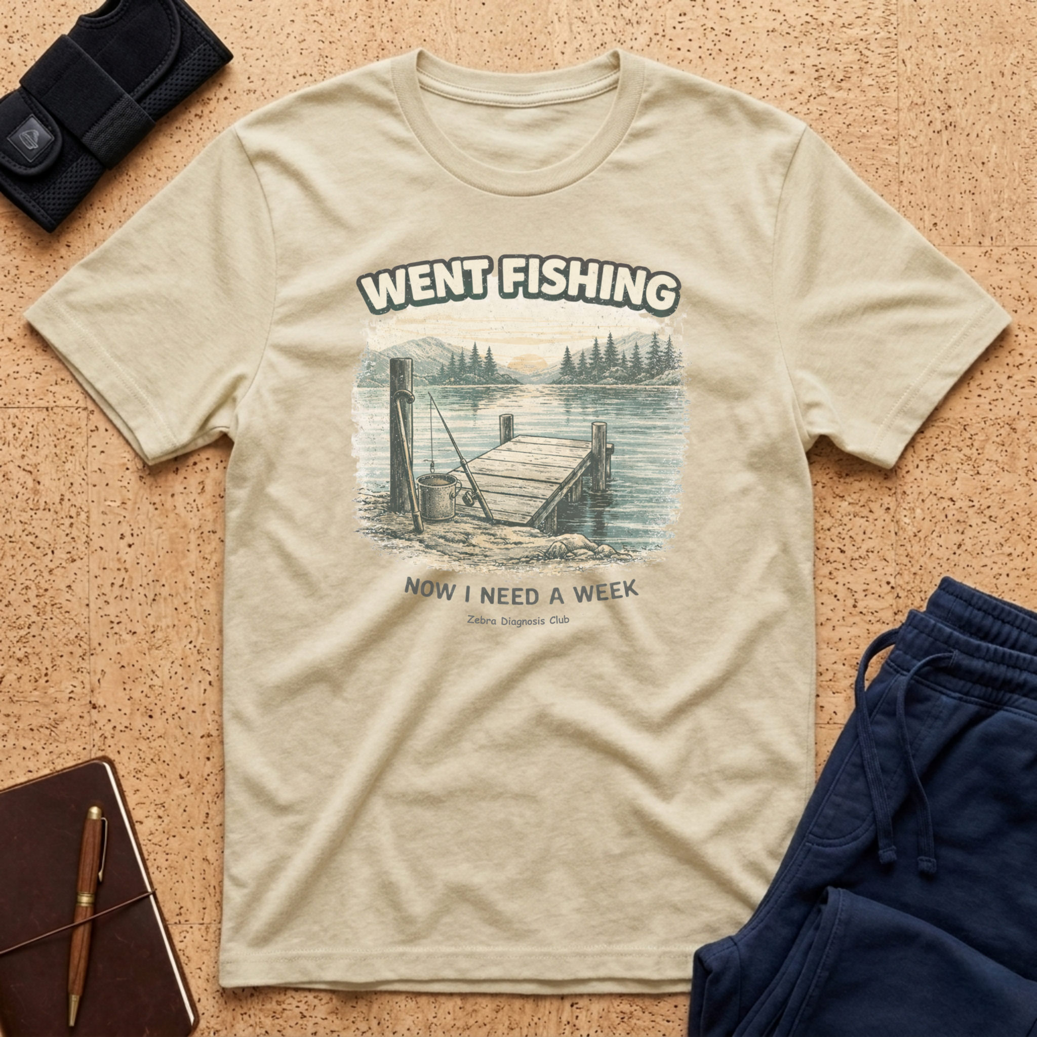 Went Fishing Tee