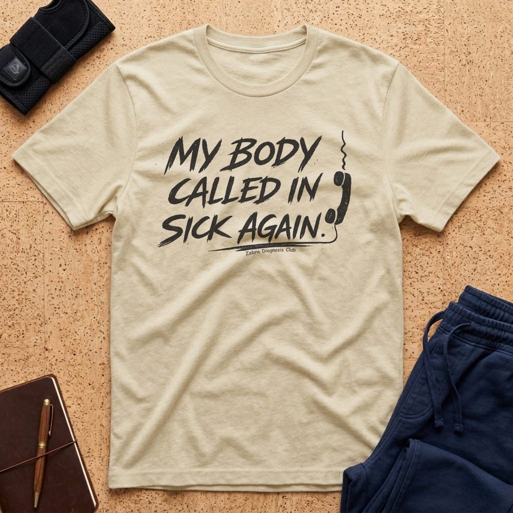 My Body Called In Sick Again Tee