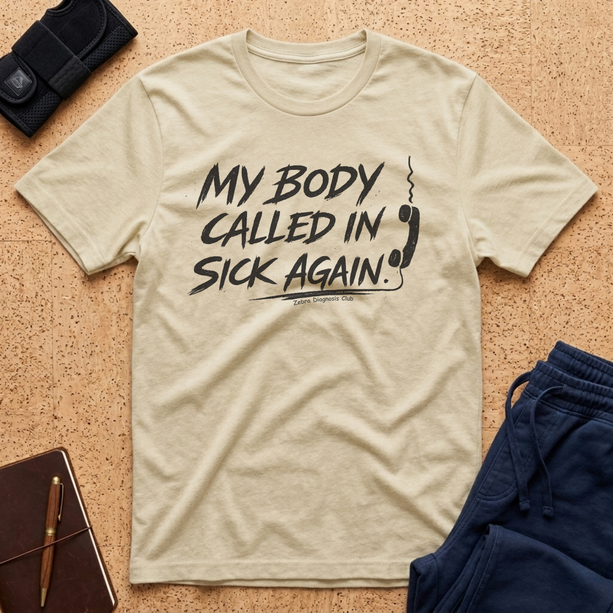 My Body Called In Sick Again Tee