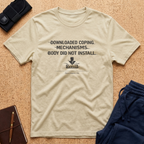 Downloaded Coping Mechanisms Tee
