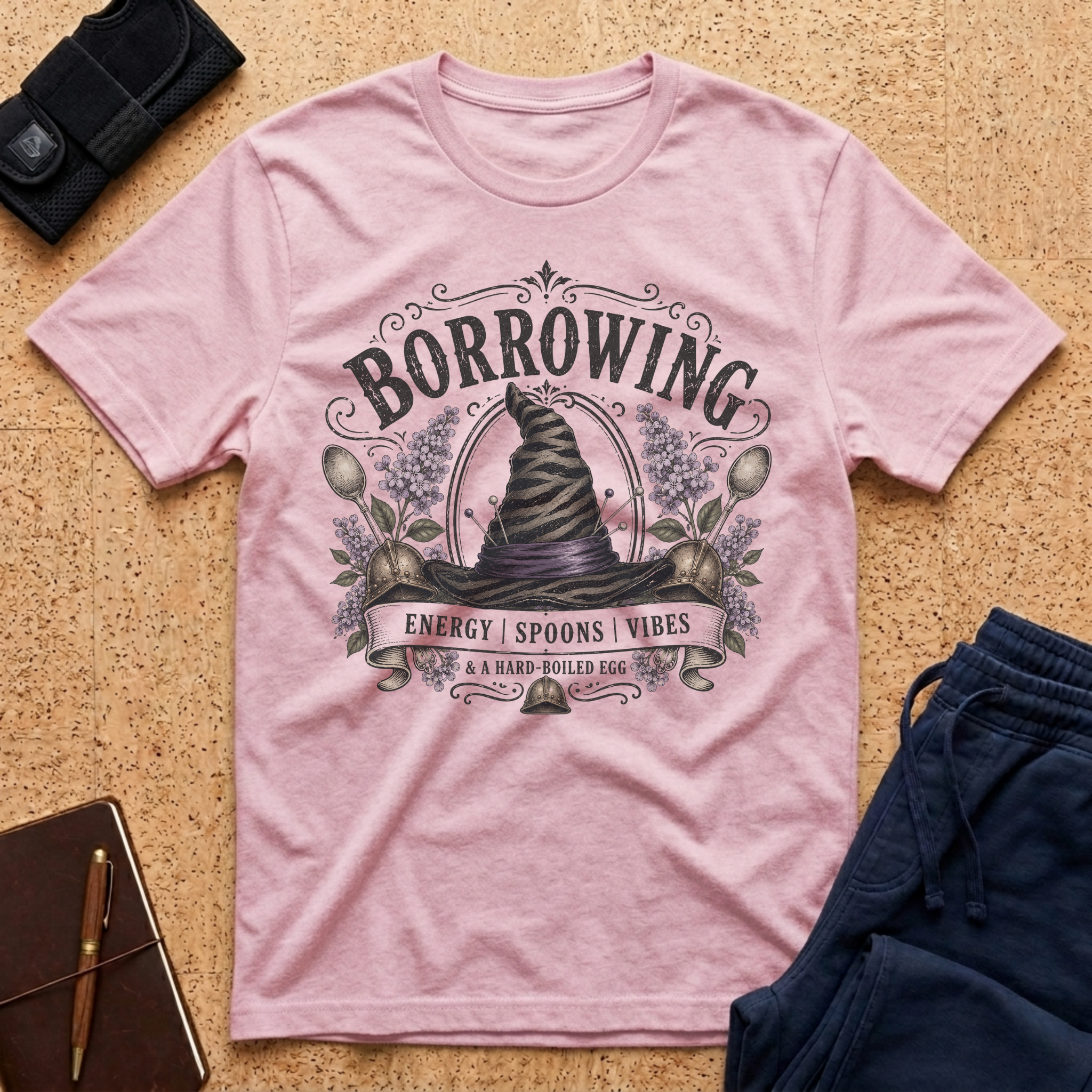 Borrowing Witches Hat Tee