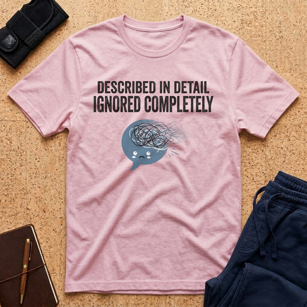 Described In Detail Tee