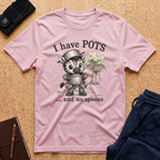 POTS and No Spoons Tee